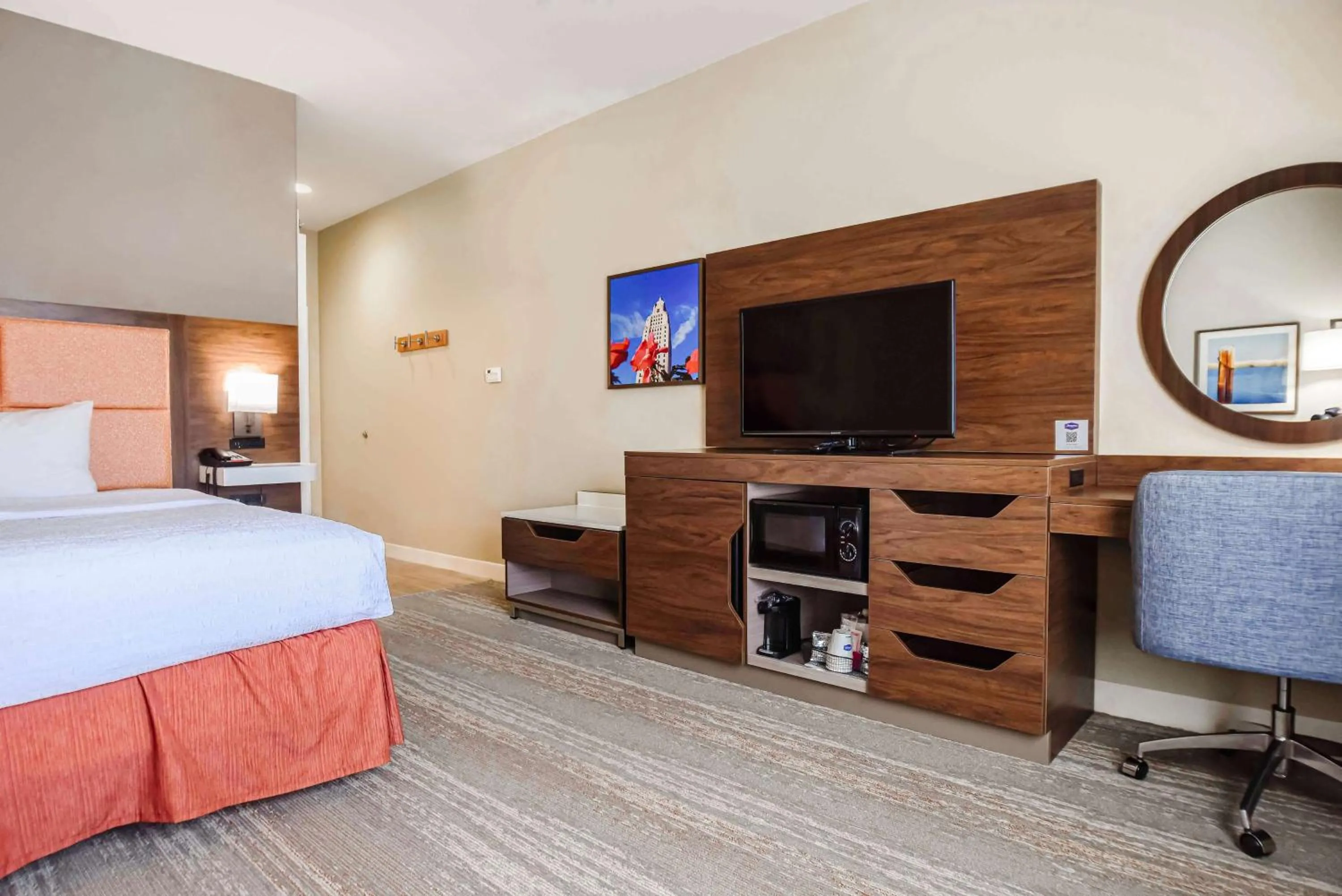 Bed in Hampton Inn Baton Rouge - Denham Springs