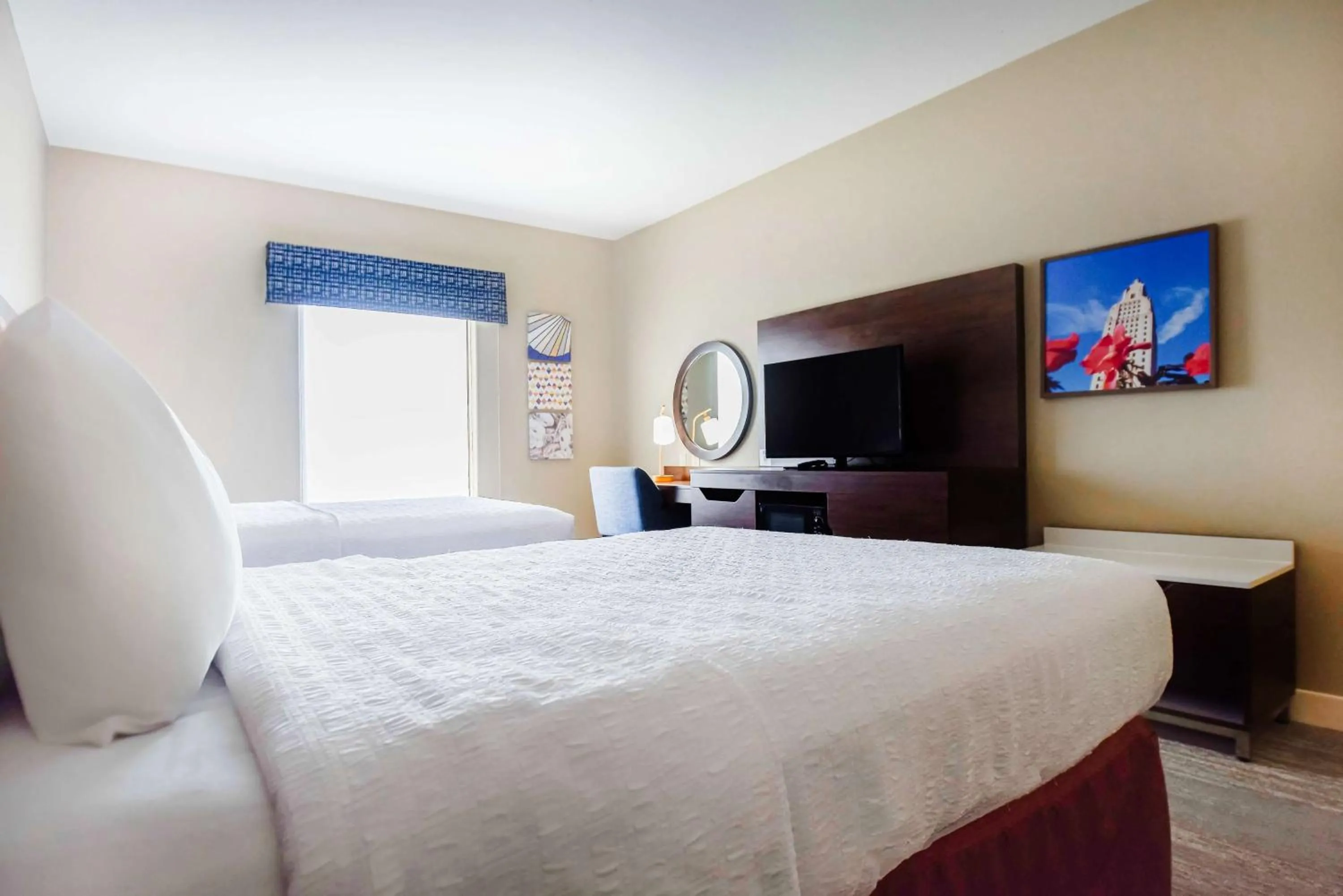 Bed in Hampton Inn Baton Rouge - Denham Springs