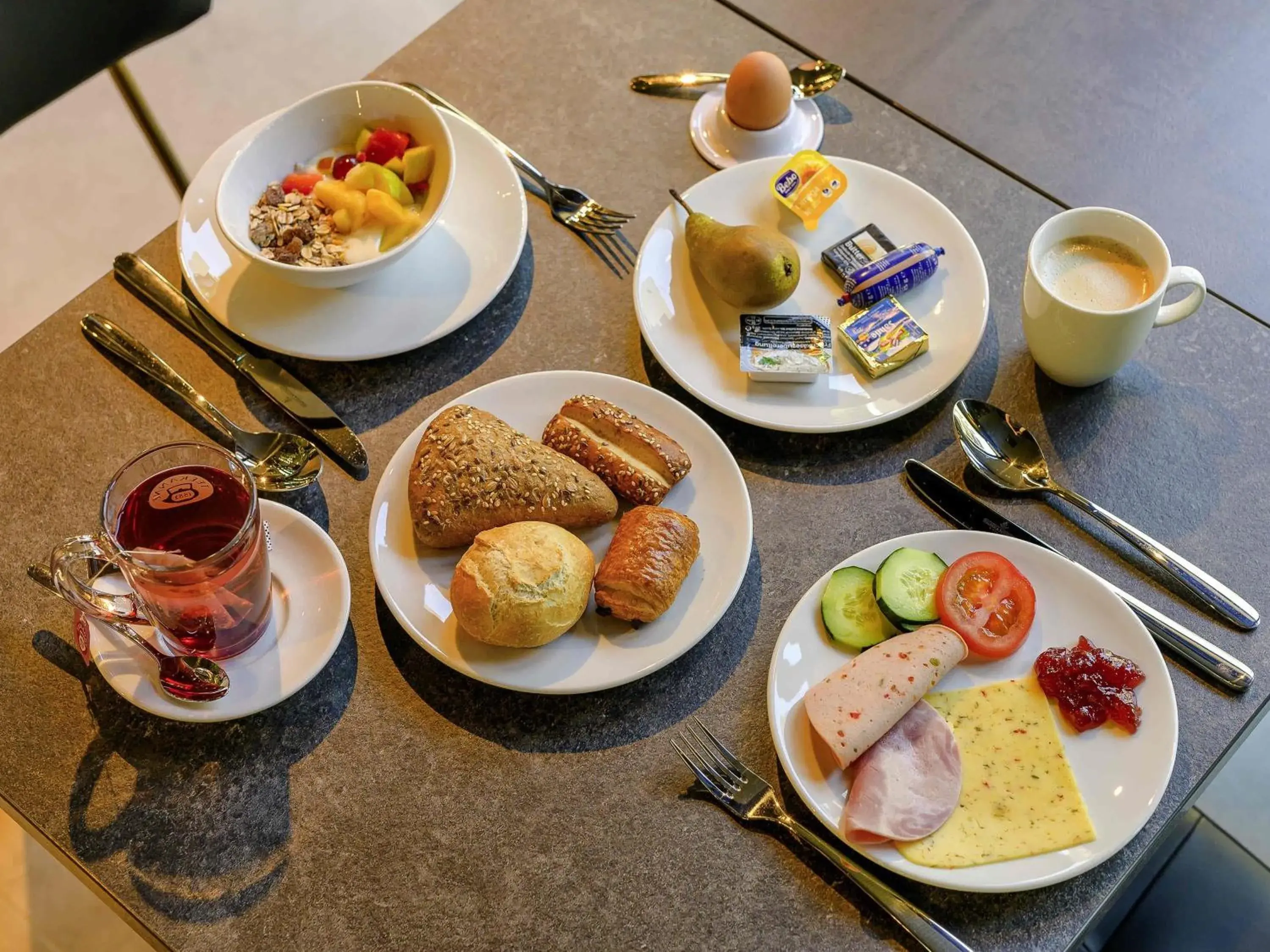 Breakfast in ibis Hotel Friedrichshafen Airport Messe Breakfast in ibis Hotel Friedrichshafen Airport Messe