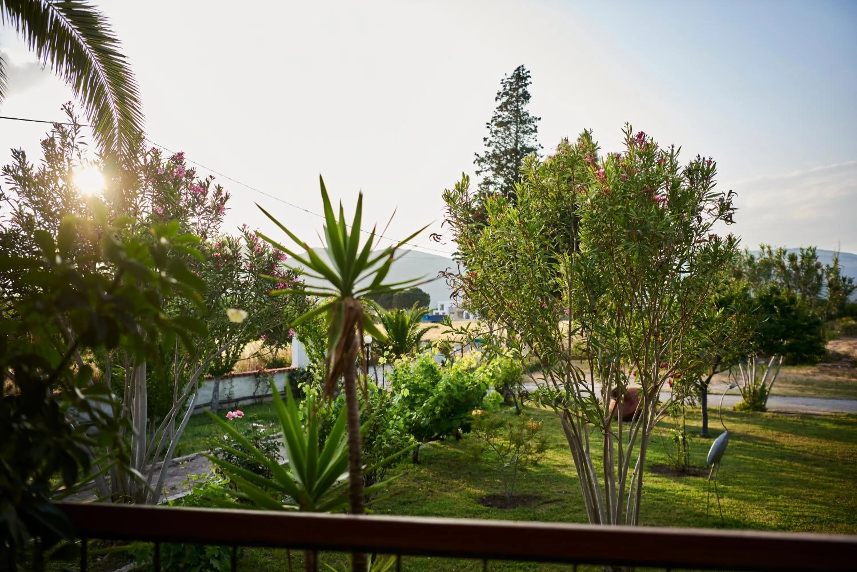 Natural landscape in Kalloni Bay