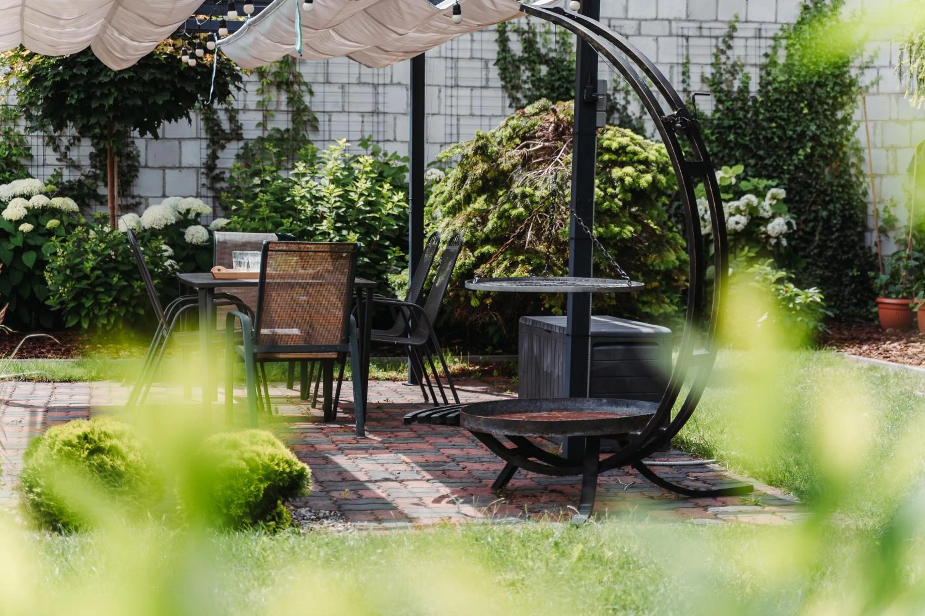 Patio in Willa Zaciszne Centrum Augustów