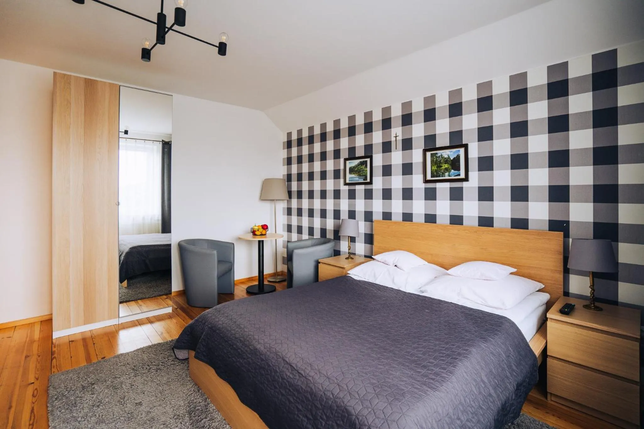 Bed in Willa Zaciszne Centrum Augustów