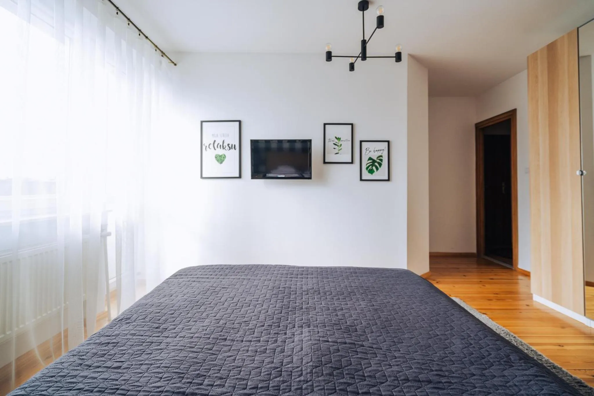 Bed in Willa Zaciszne Centrum Augustów