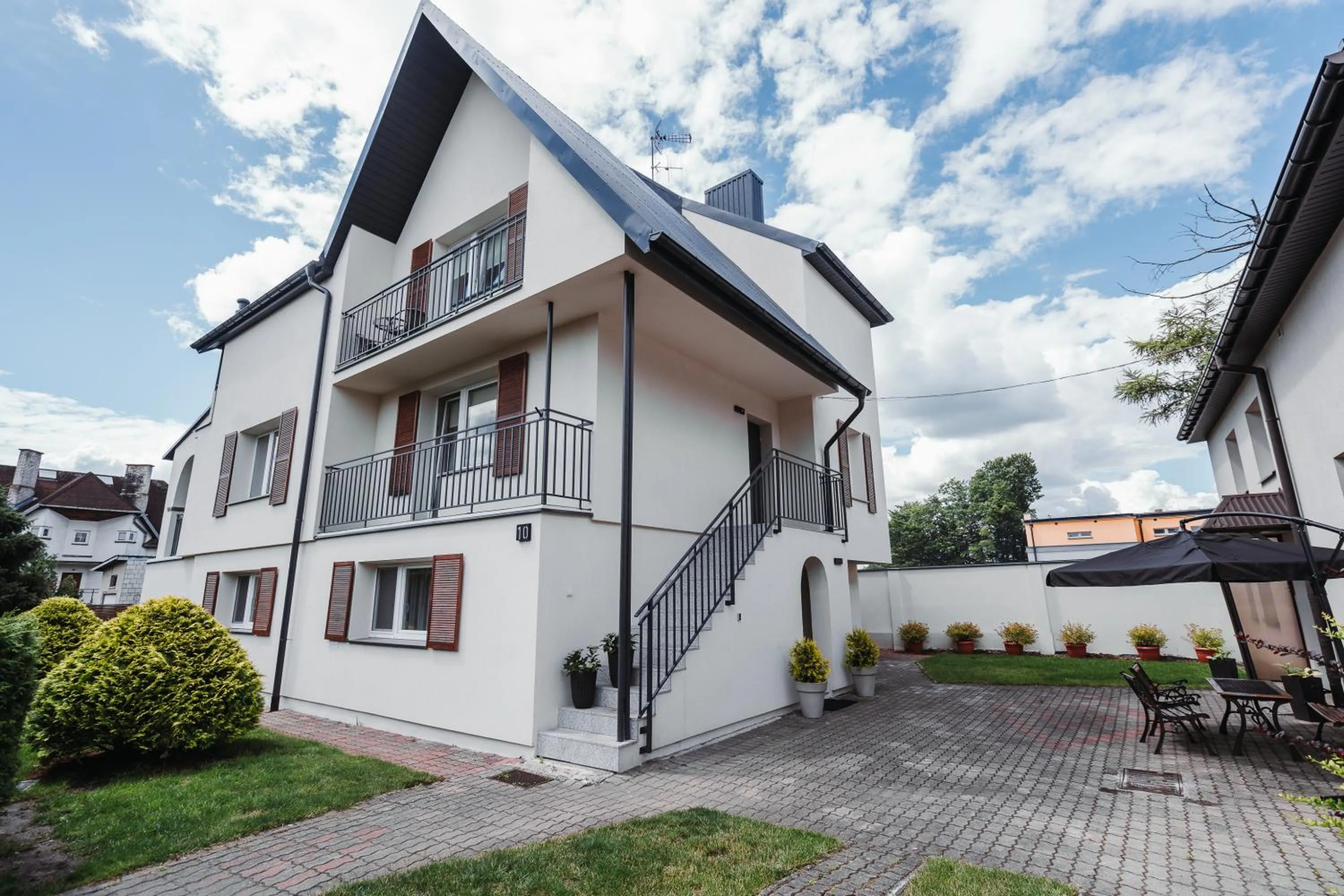 Property building in Willa Zaciszne Centrum Augustów