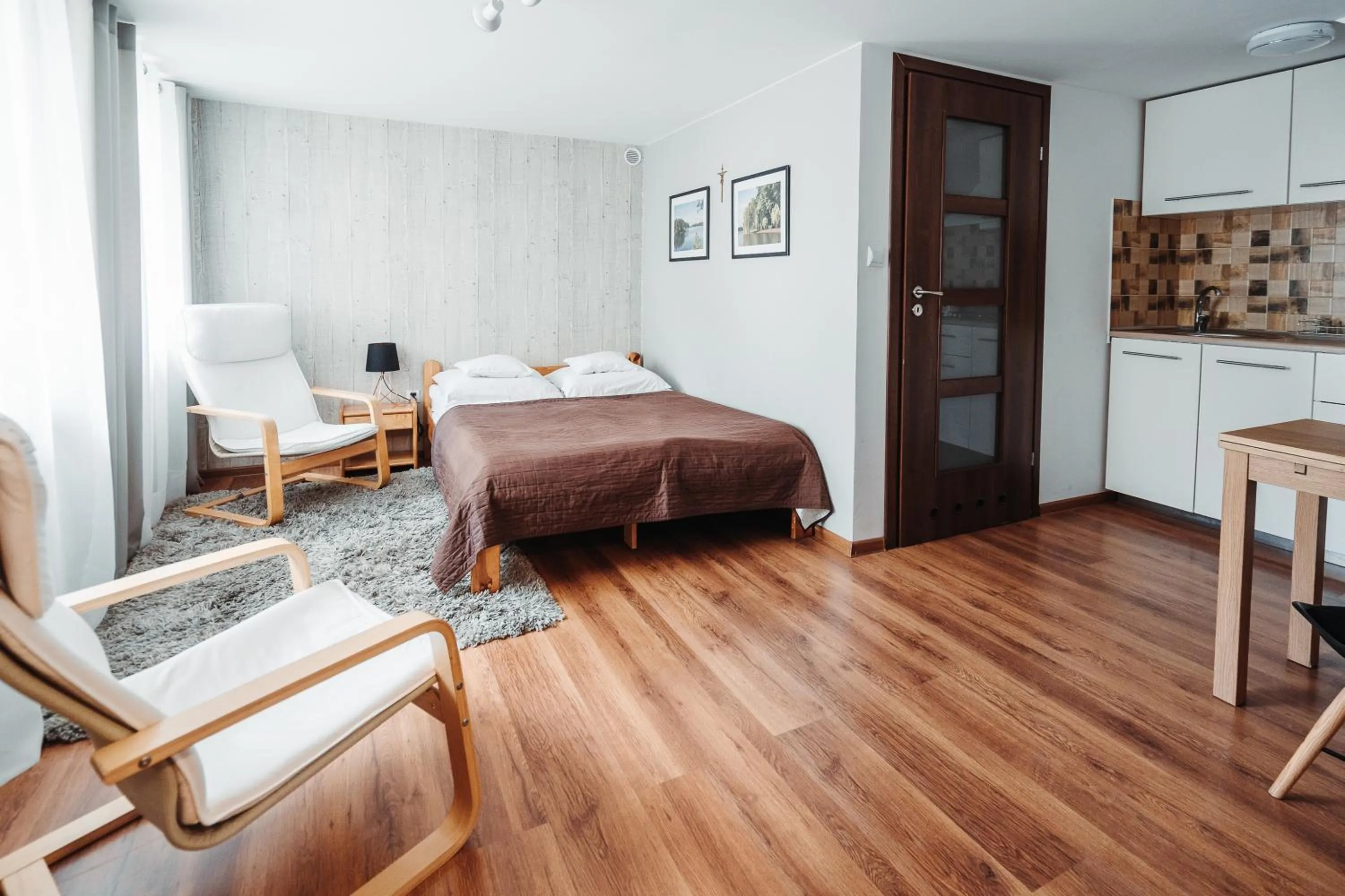 Bed in Willa Zaciszne Centrum Augustów