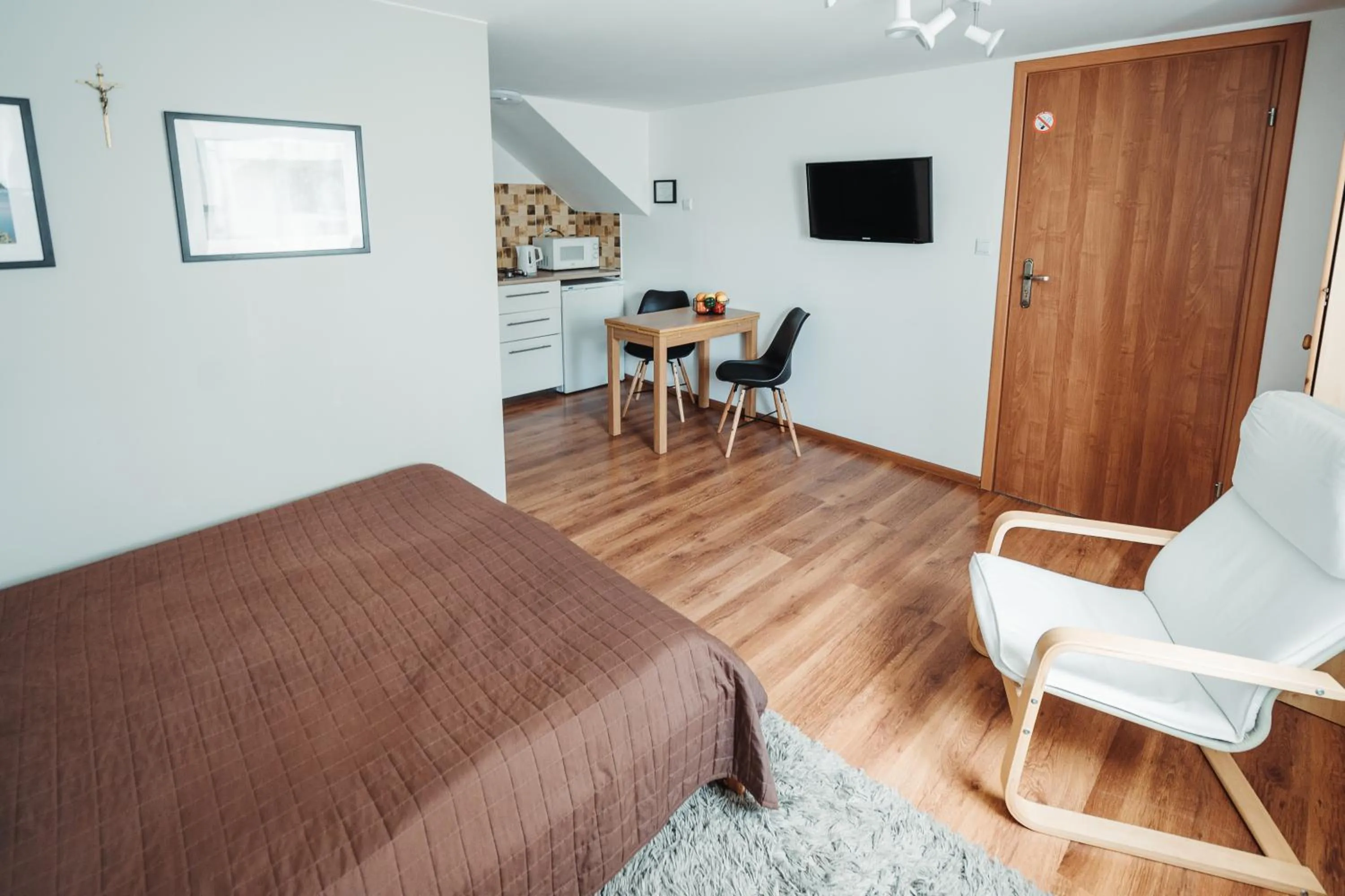 Bed in Willa Zaciszne Centrum Augustów