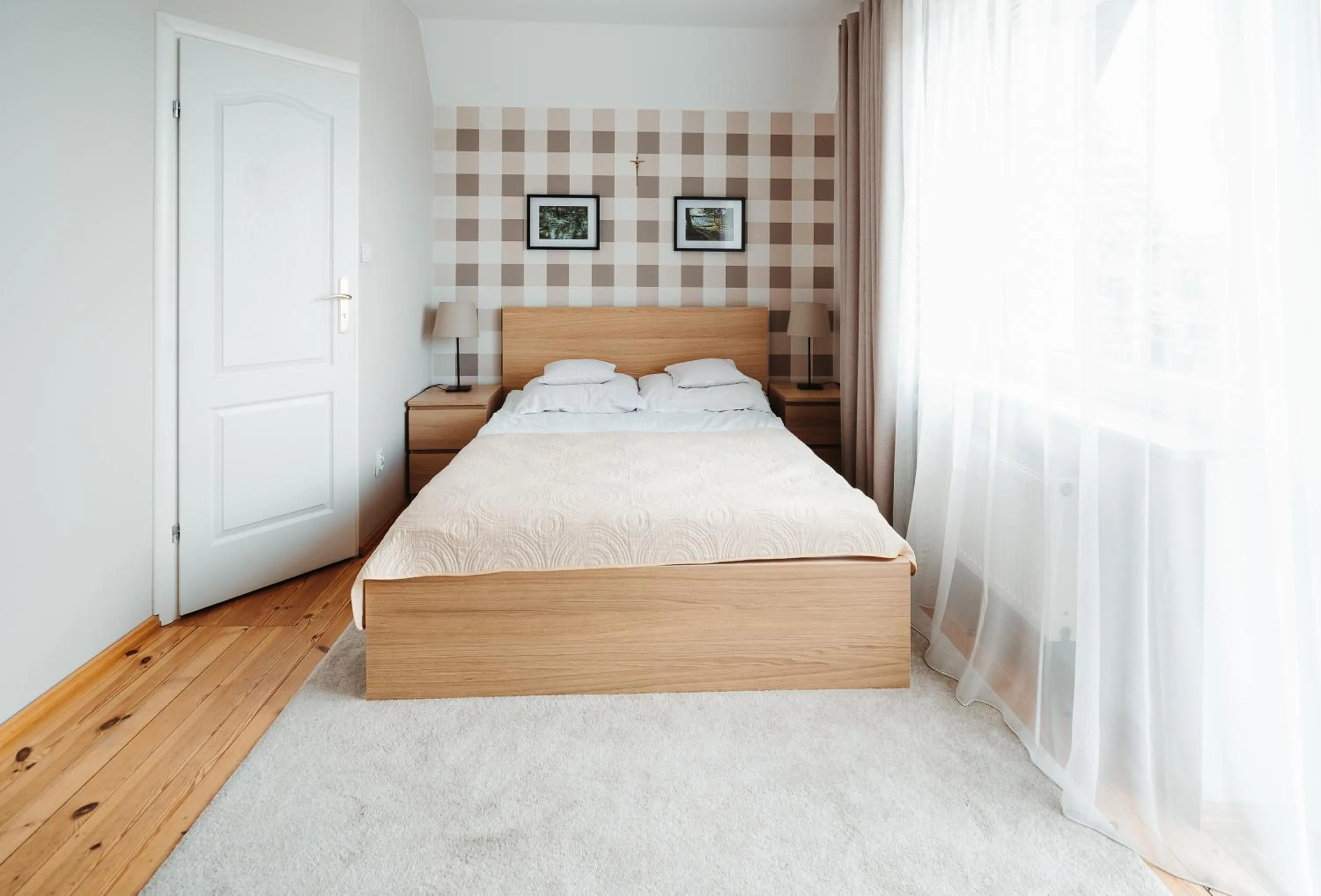 Bed in Willa Zaciszne Centrum Augustów