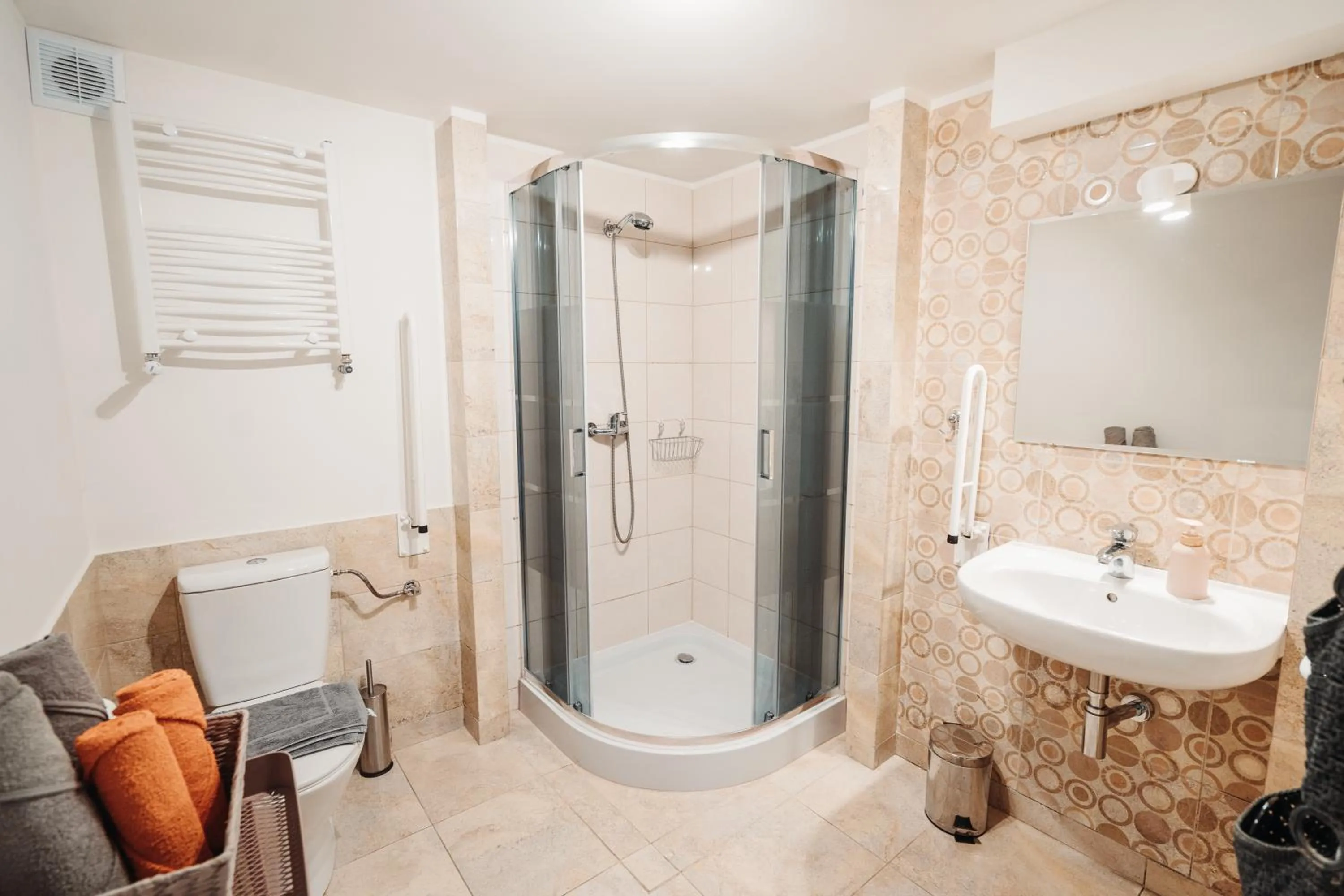 Shower in Willa Zaciszne Centrum Augustów