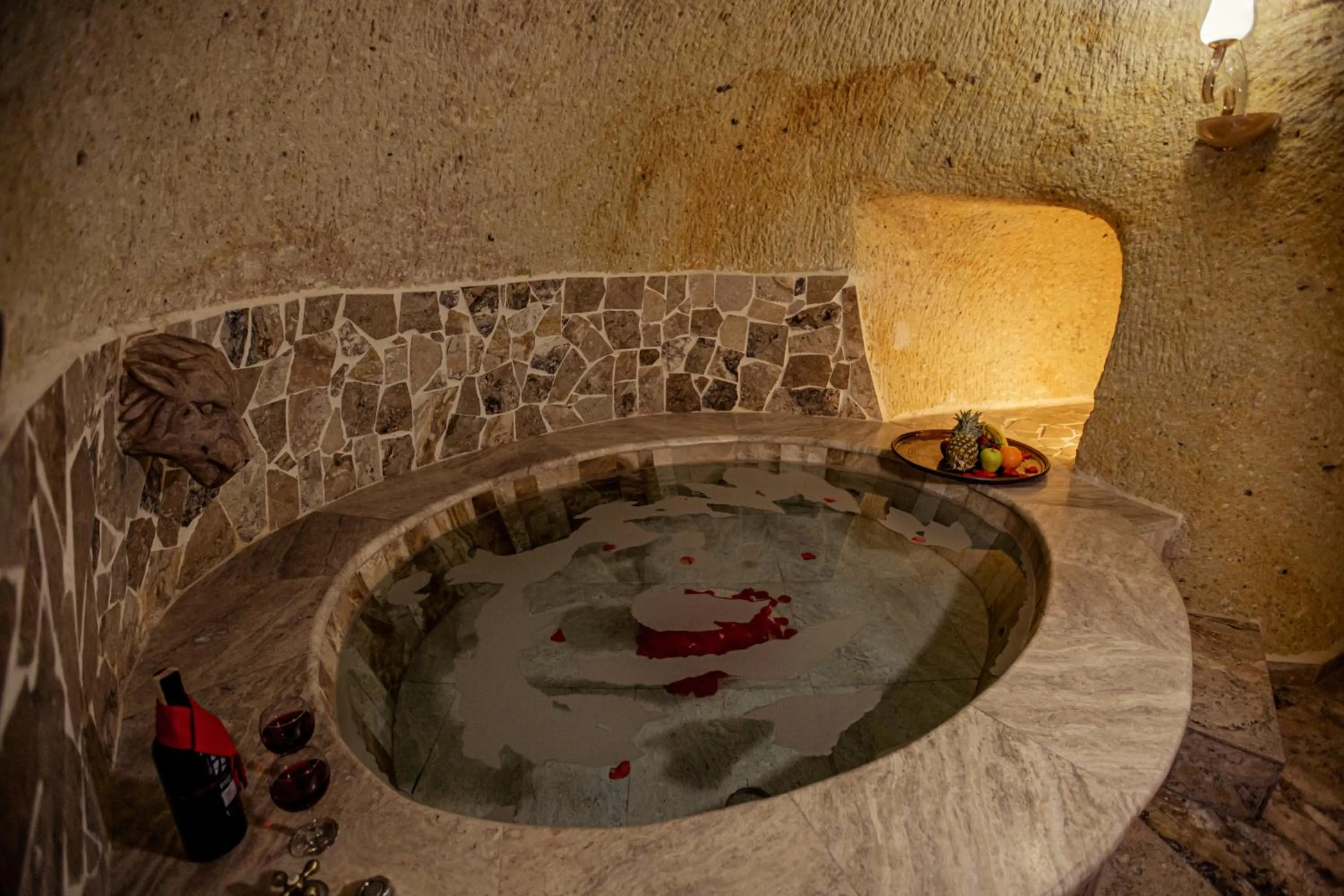 Public Bath in Oread Cave Suites