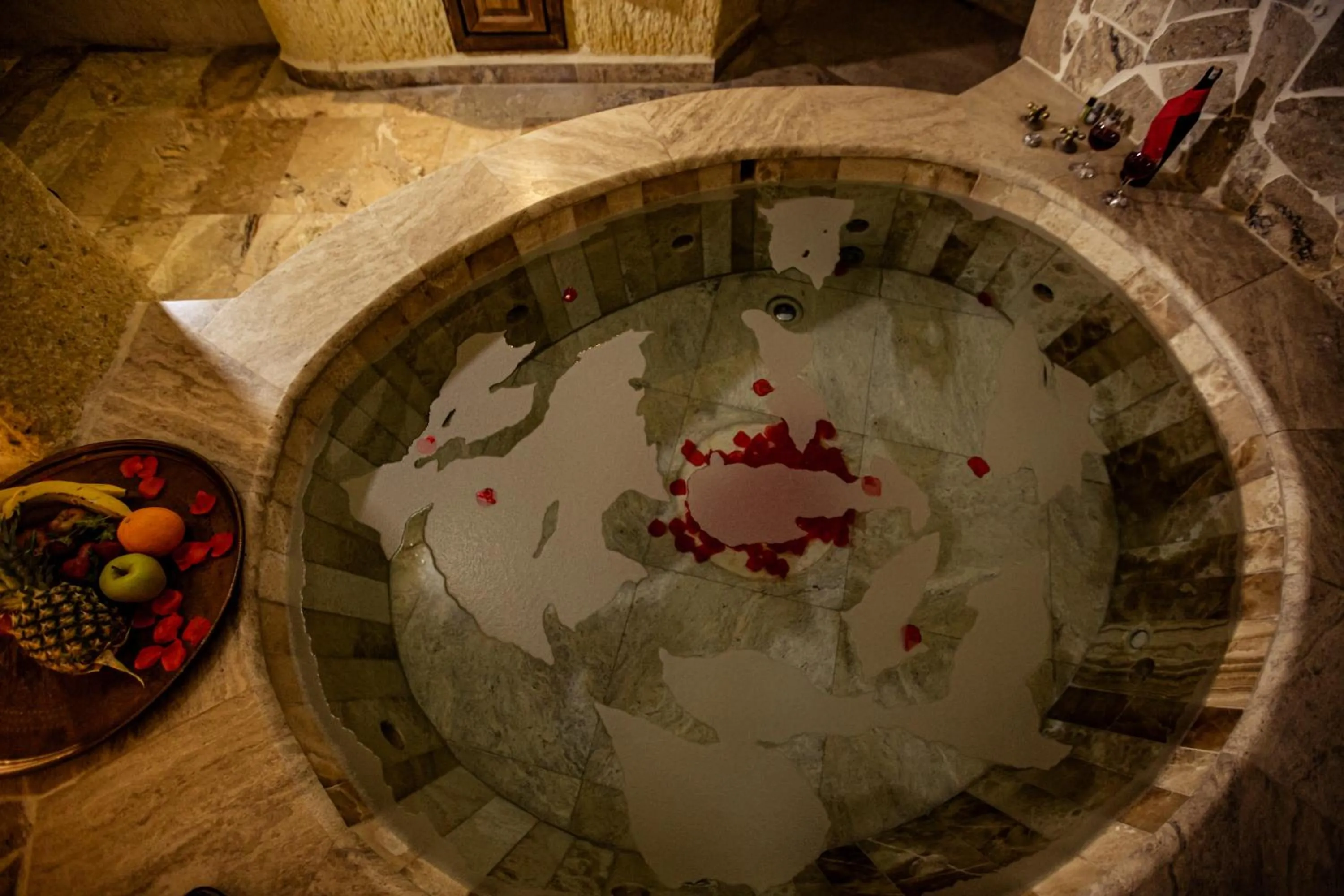 Public Bath in Oread Cave Suites