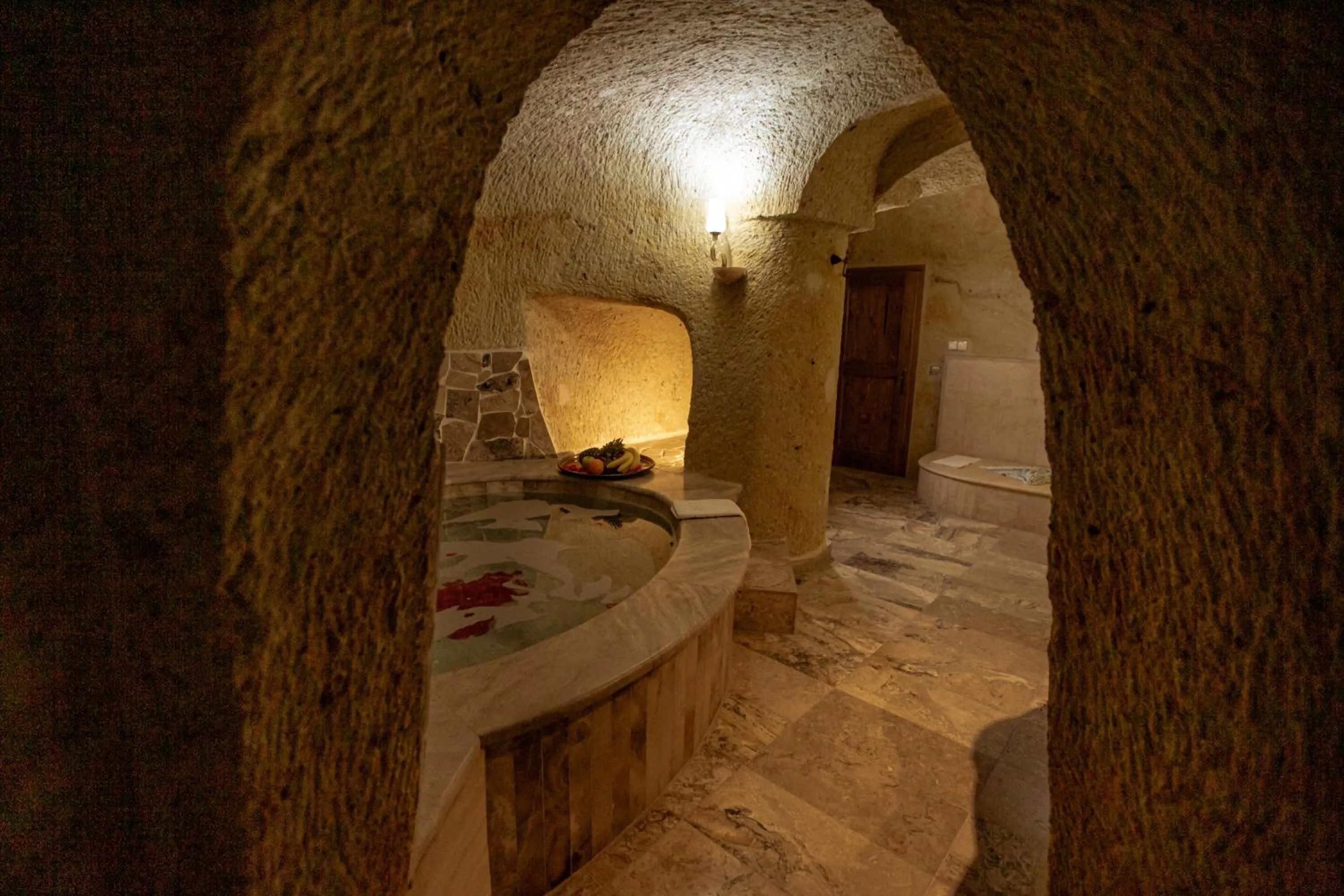 Public Bath in Oread Cave Suites