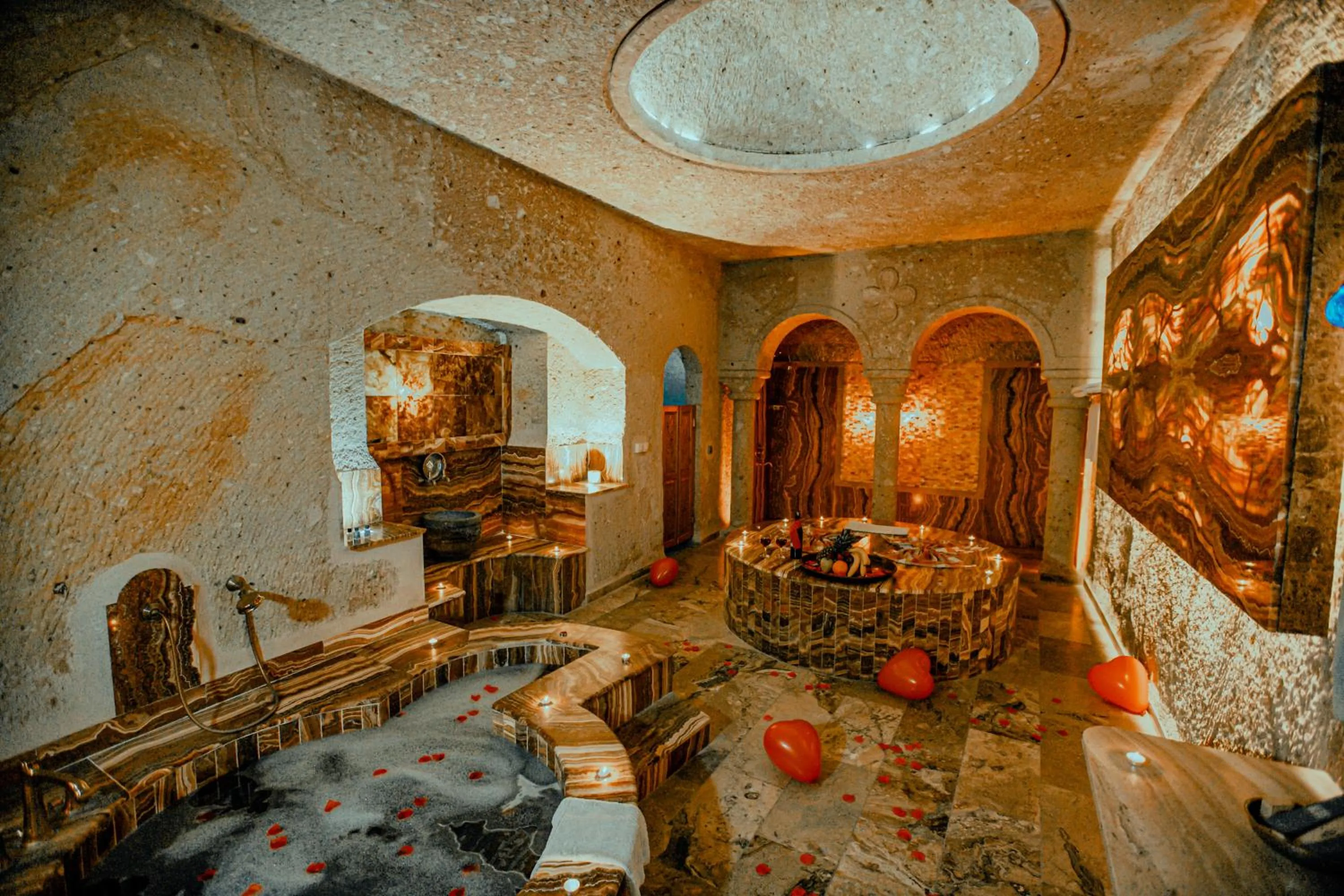 Public Bath in Oread Cave Suites