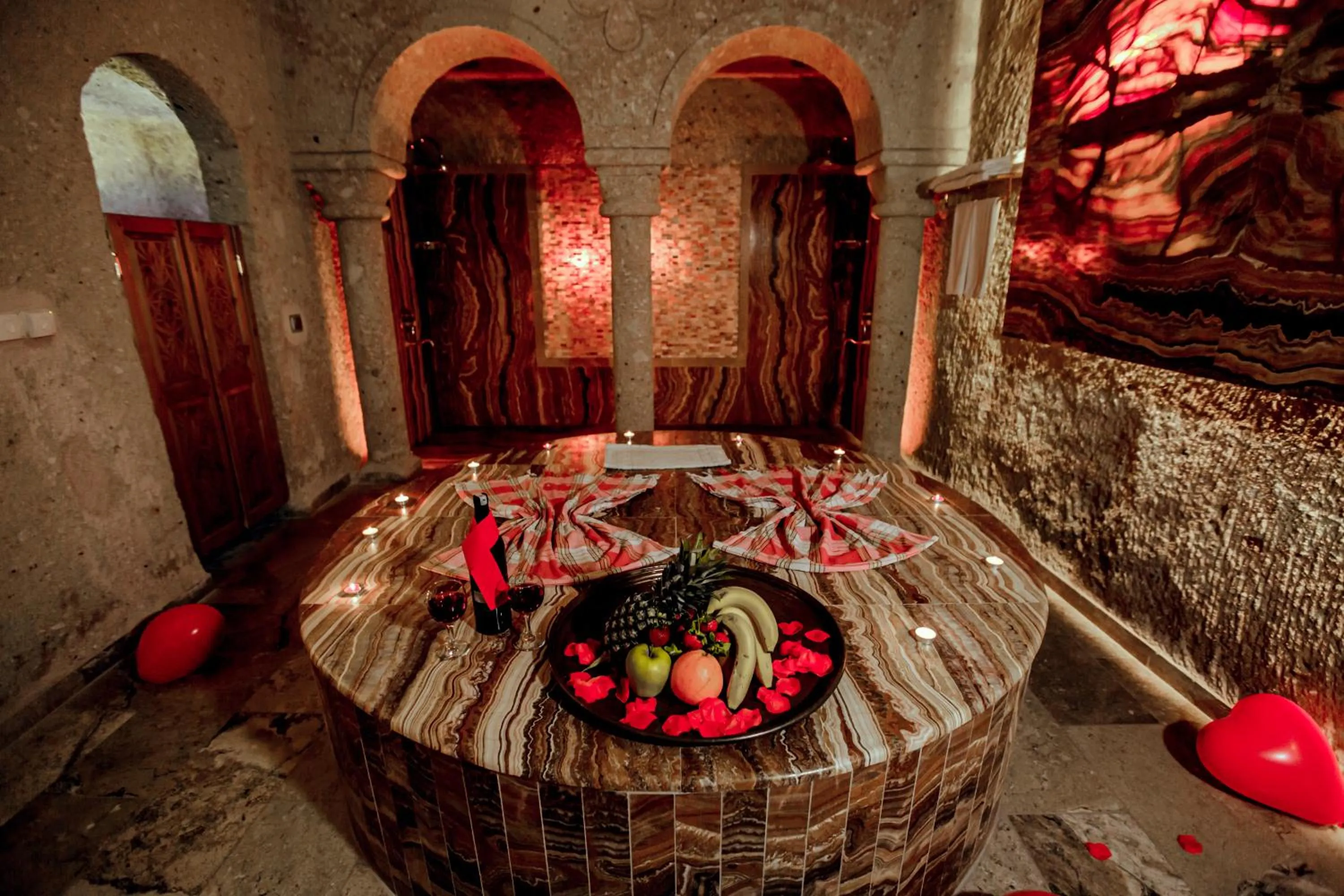 Public Bath in Oread Cave Suites