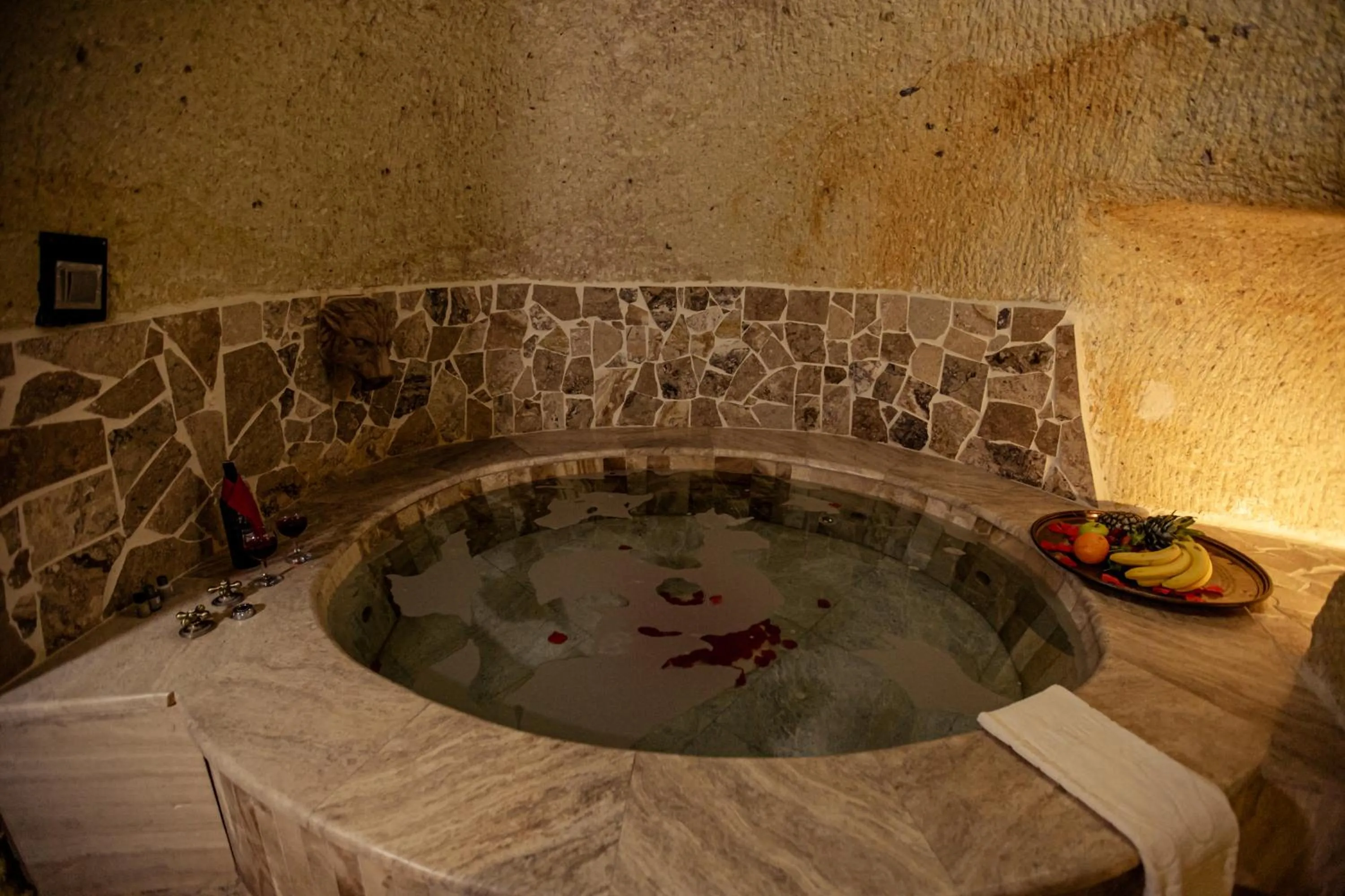 Public Bath in Oread Cave Suites