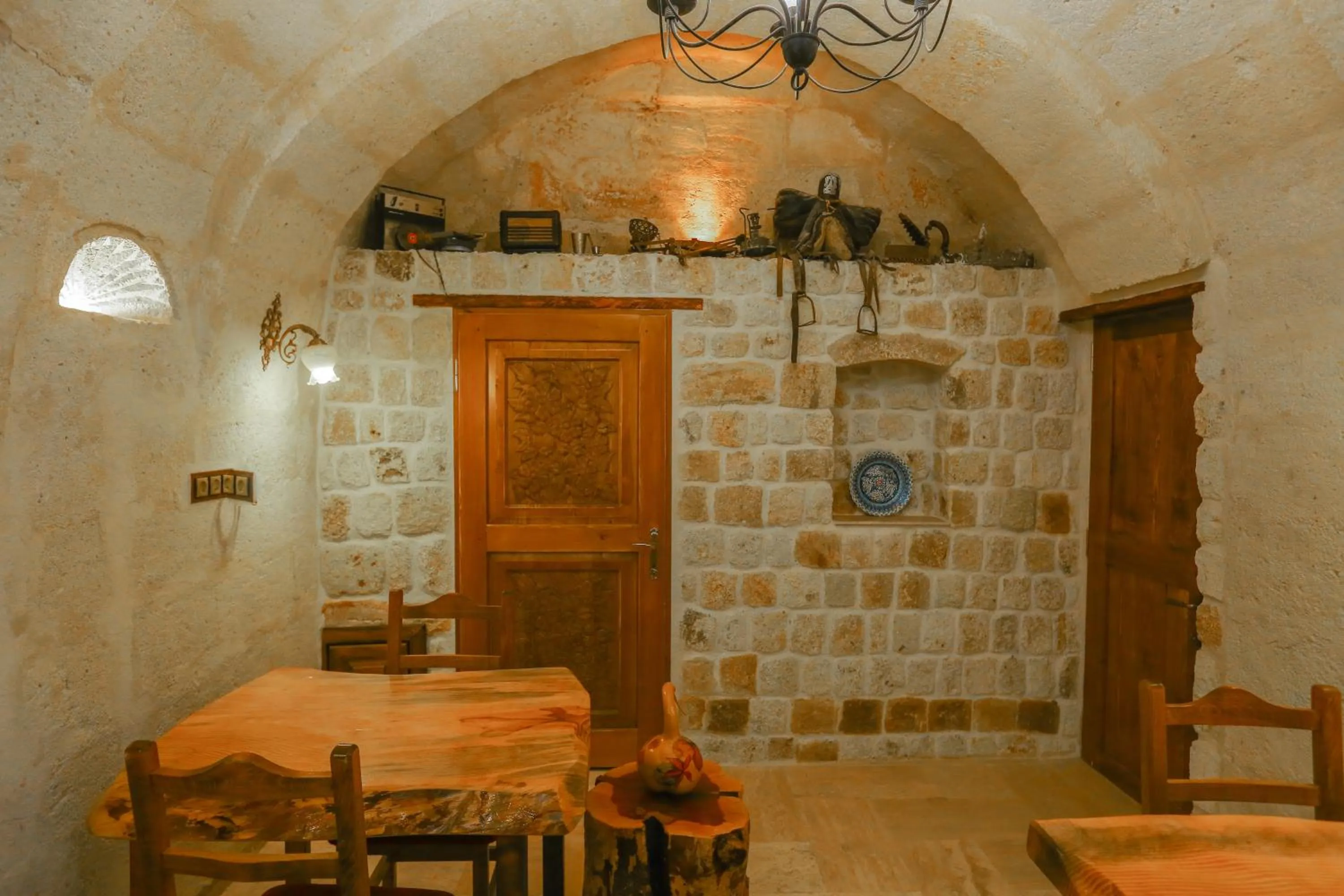 Property building in Oread Cave Suites