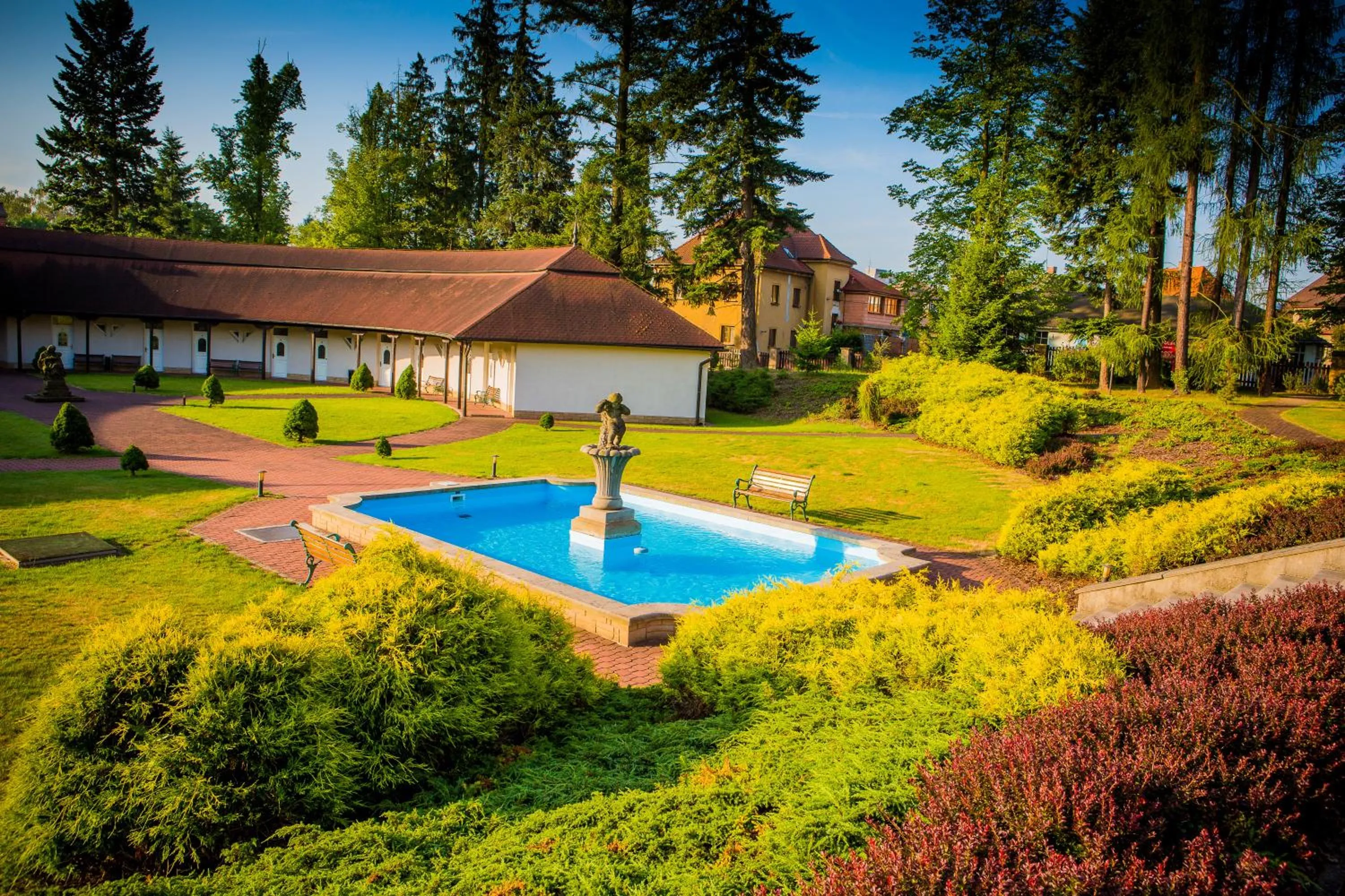 Facade/entrance in Hotel Veba