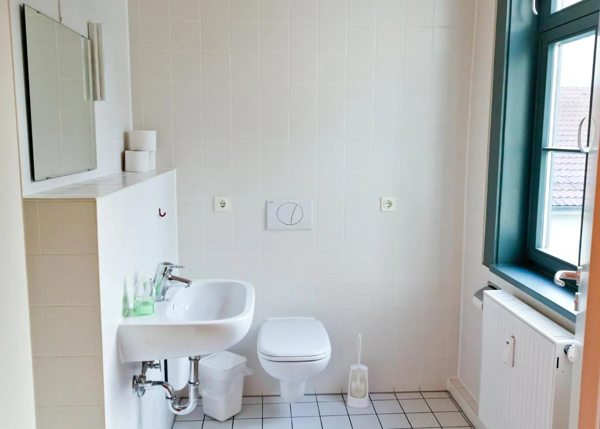 Bathroom in Labyrinth Hostel Weimar