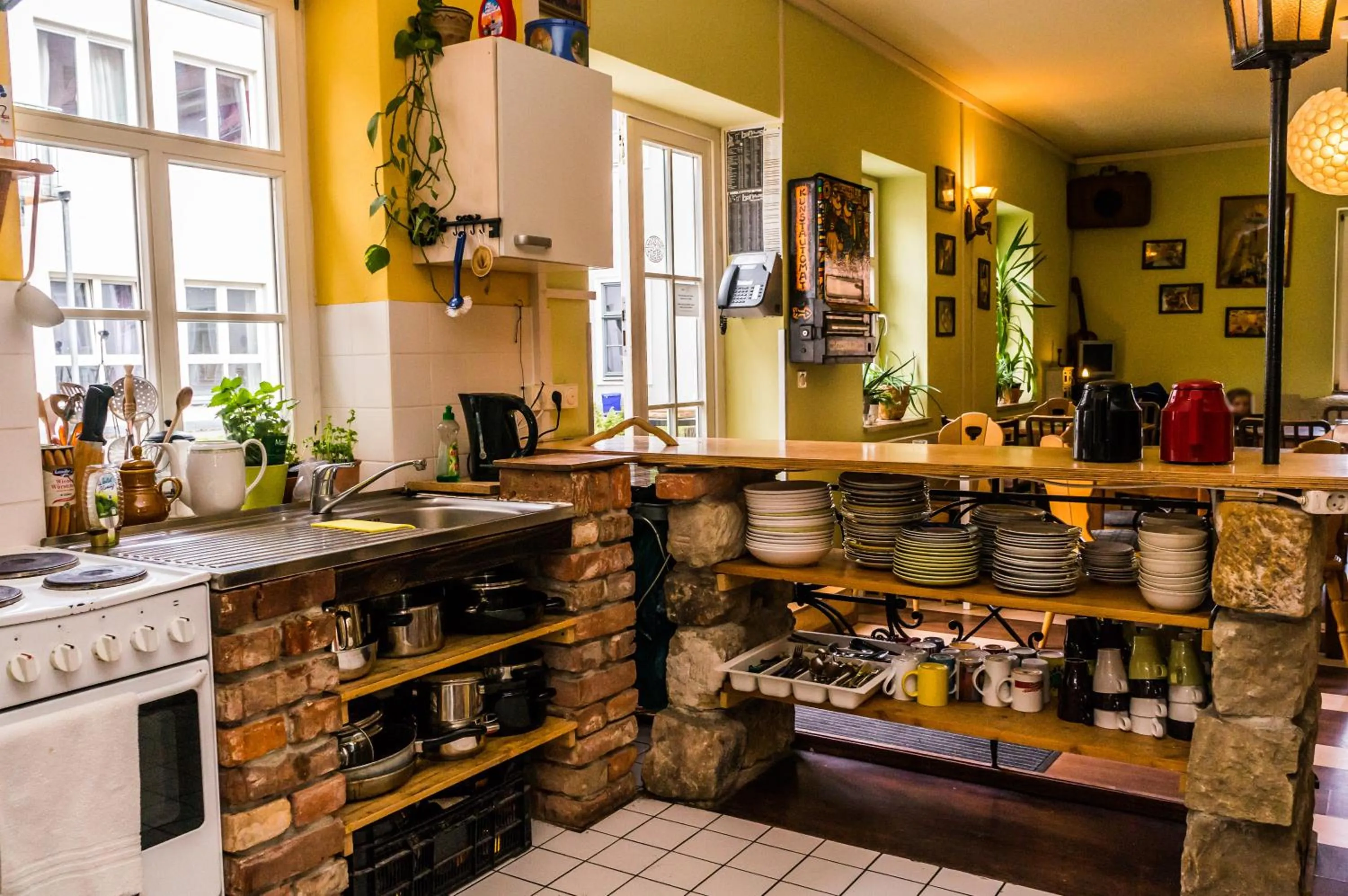 Day in Labyrinth Hostel Weimar