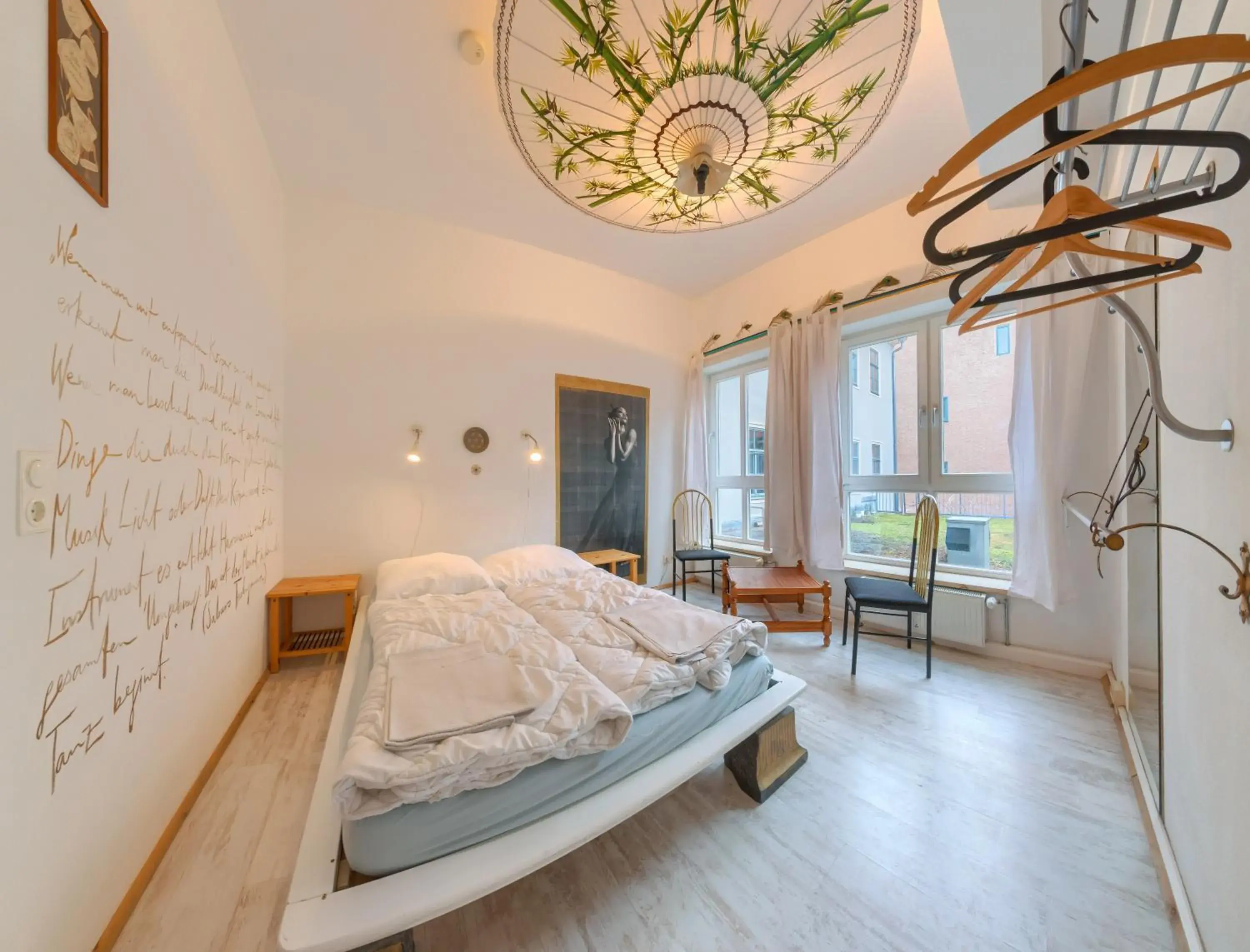 Double Room with Shared Bathroom - single occupancy in Labyrinth Hostel Weimar Double Room with Shared Bathroom - single occupancy in Labyrinth Hostel Weimar