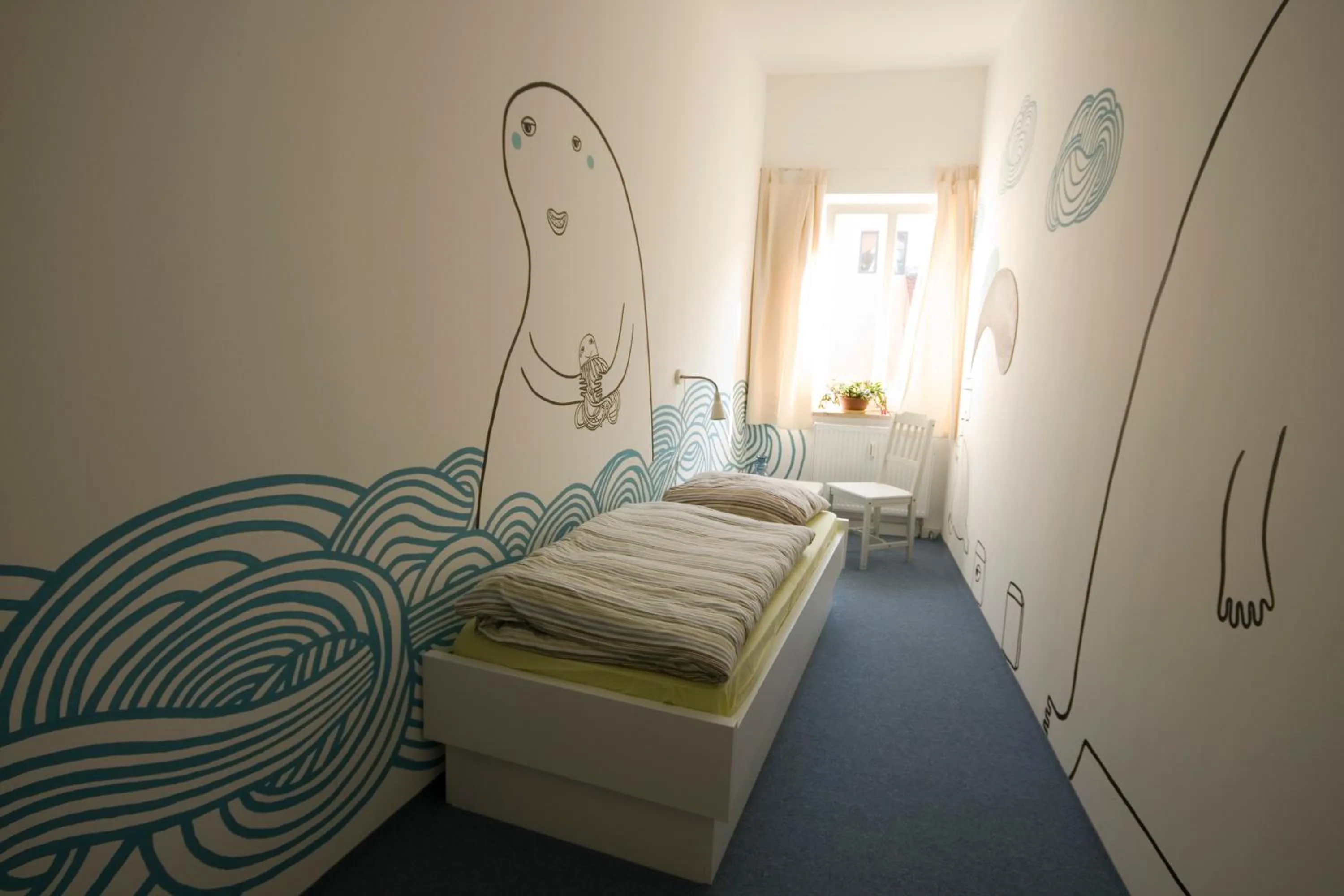 Bed in Labyrinth Hostel Weimar