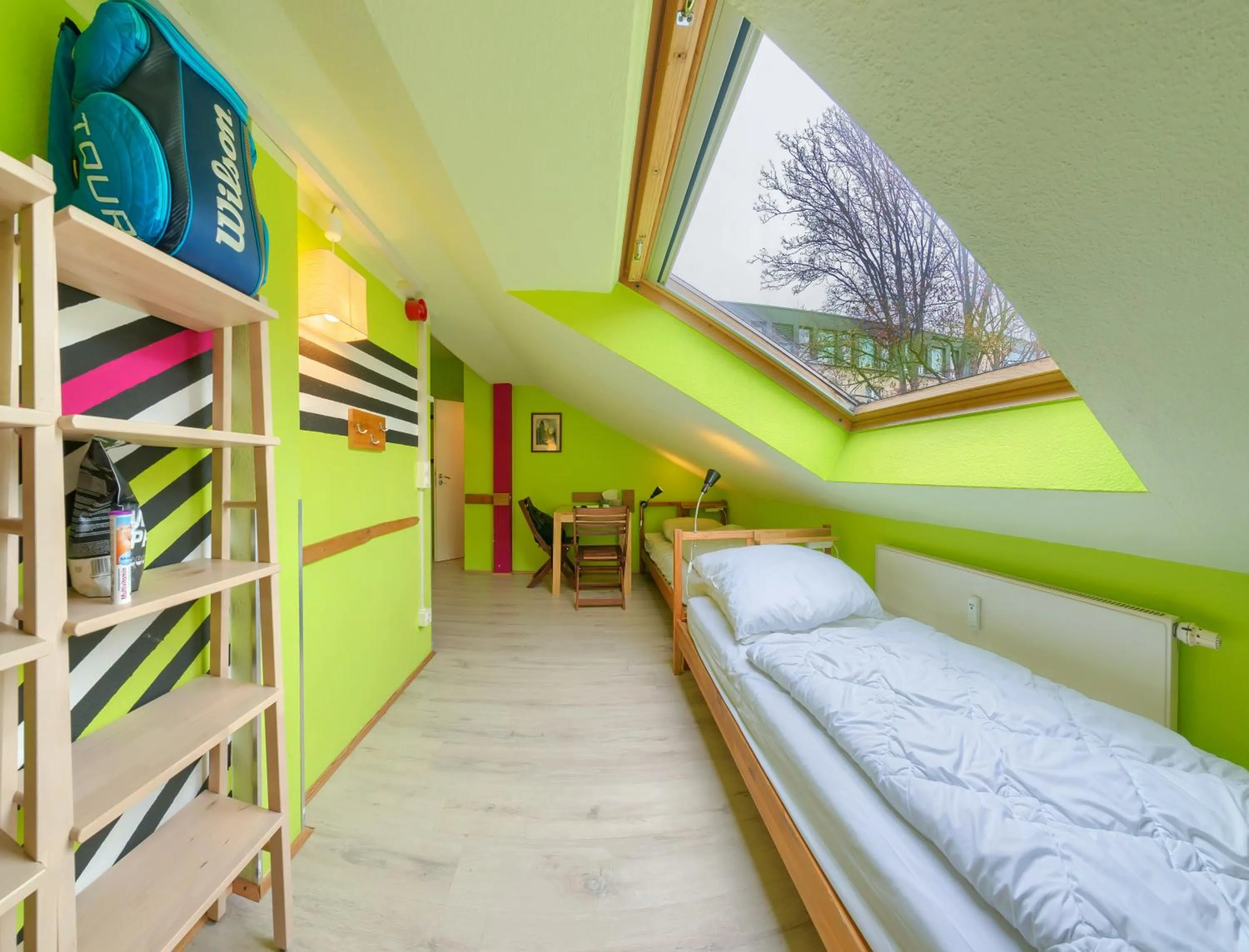 Bed in Labyrinth Hostel Weimar