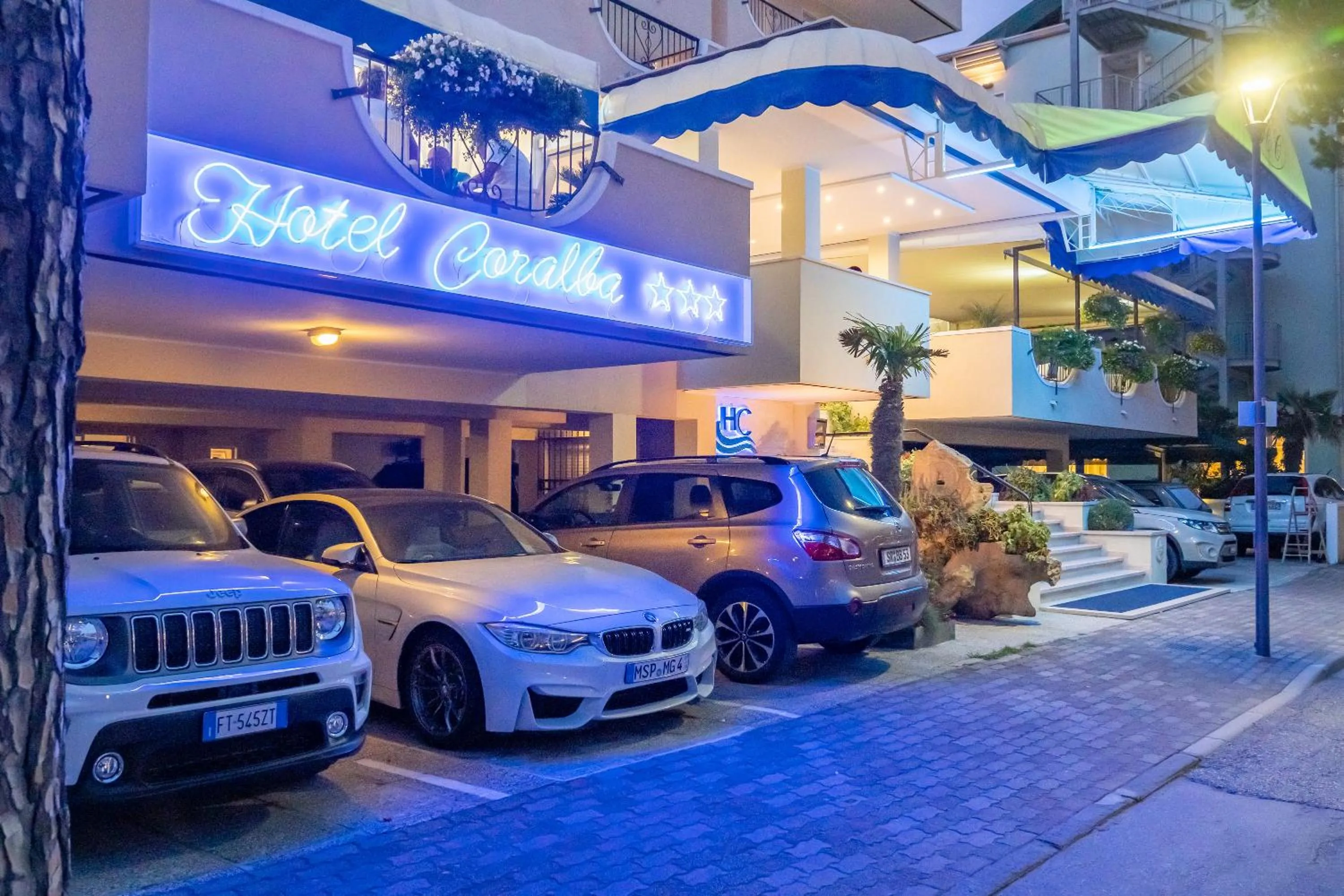 Property building in Hotel Coralba