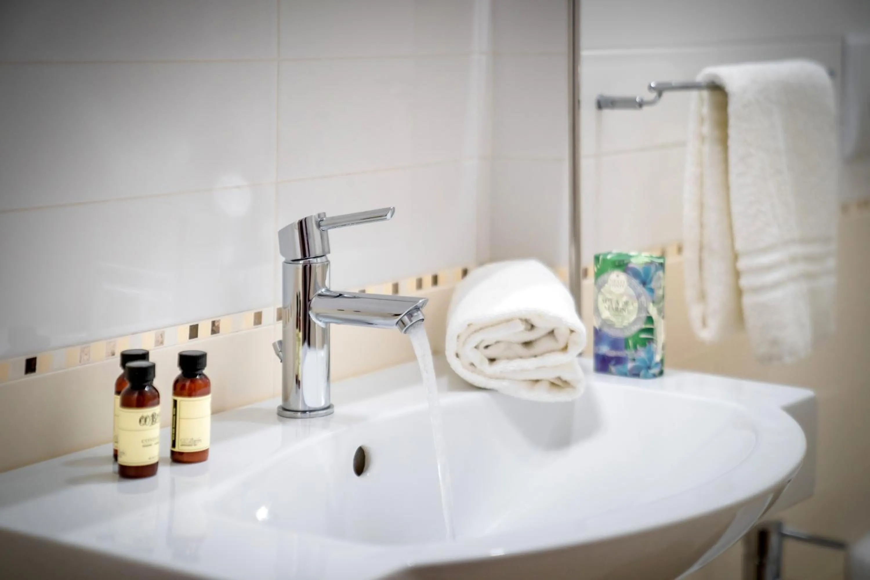Bathroom in Hotel Coralba