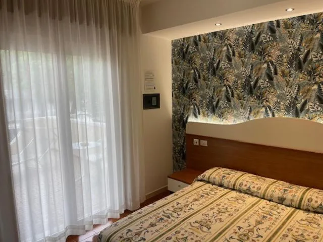 Bed in Hotel Coralba