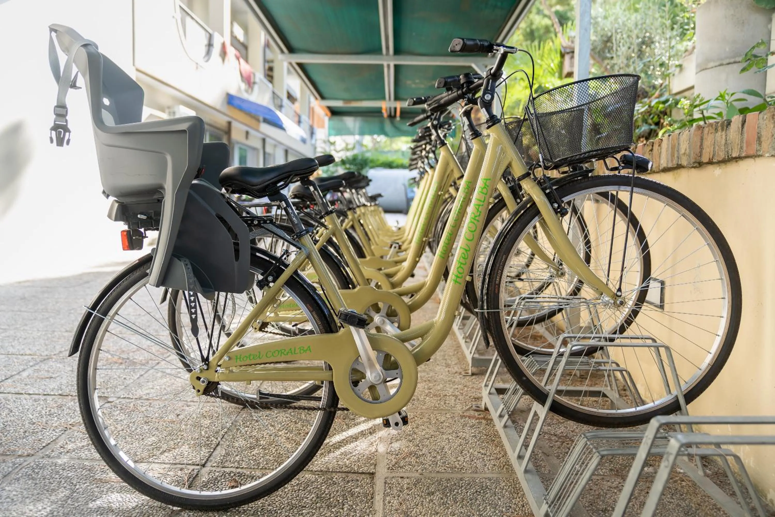 Cycling in Hotel Coralba