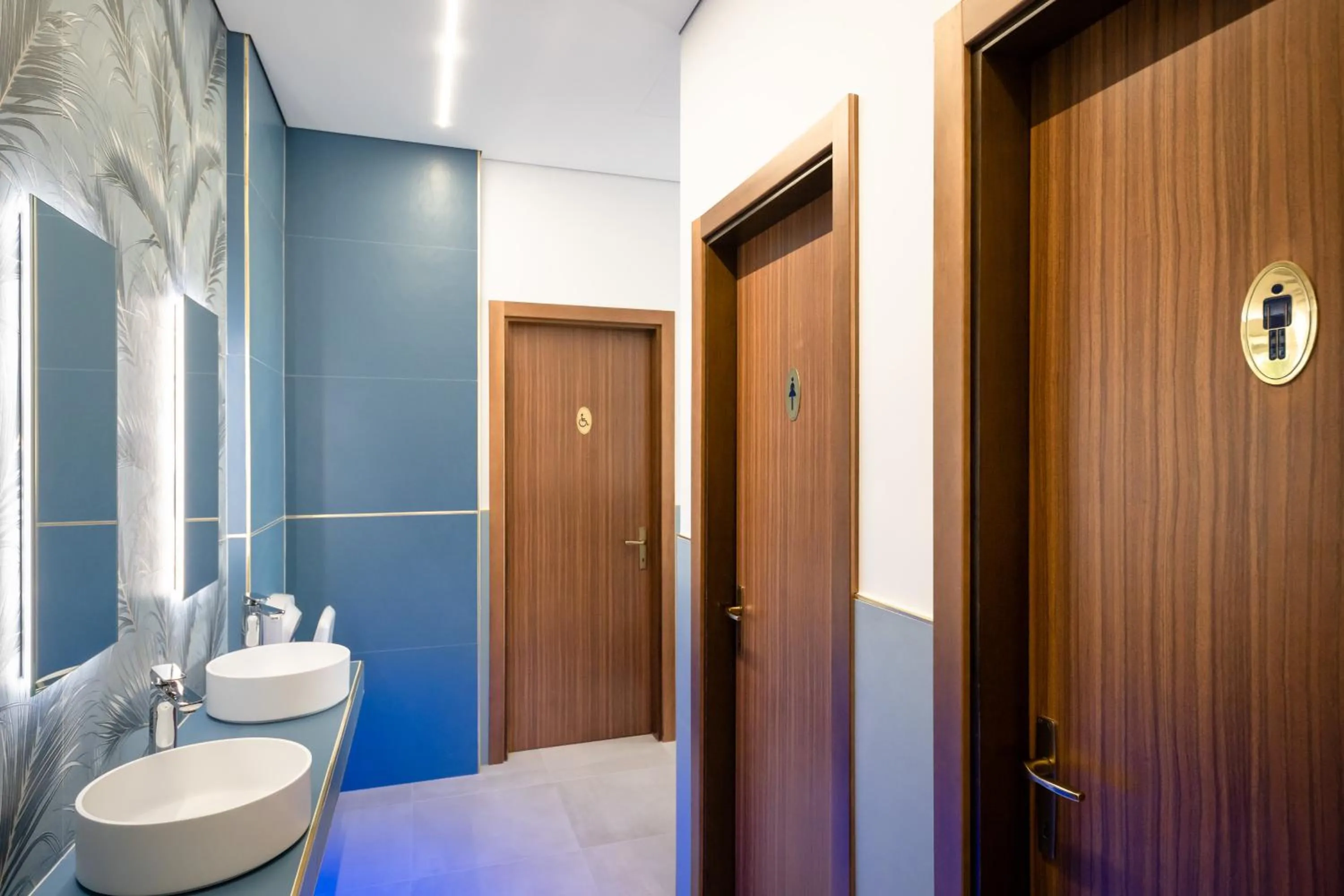 Bathroom in Hotel Coralba