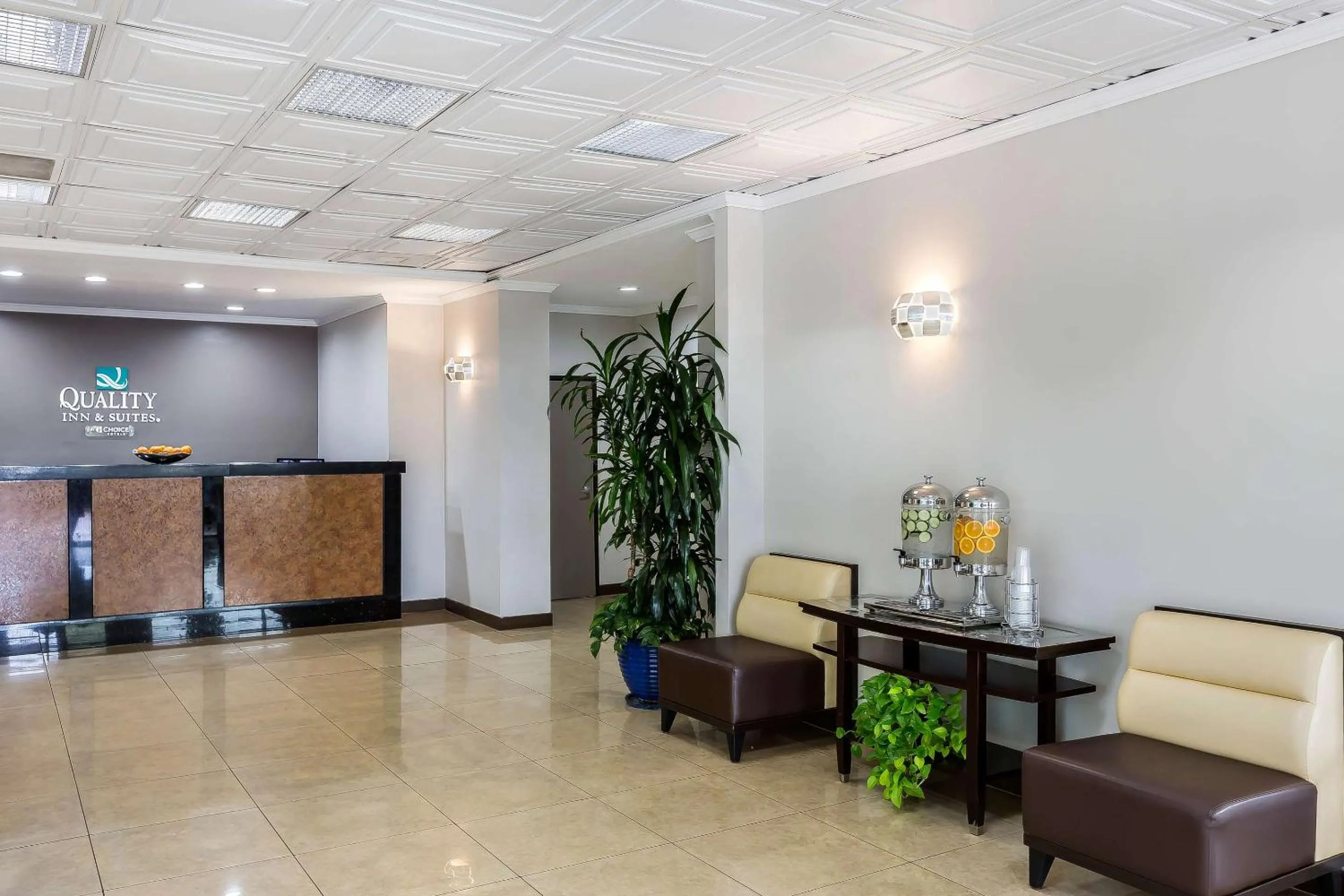 Lobby or reception in Quality Inn & Suites Los Angeles Airport - LAX