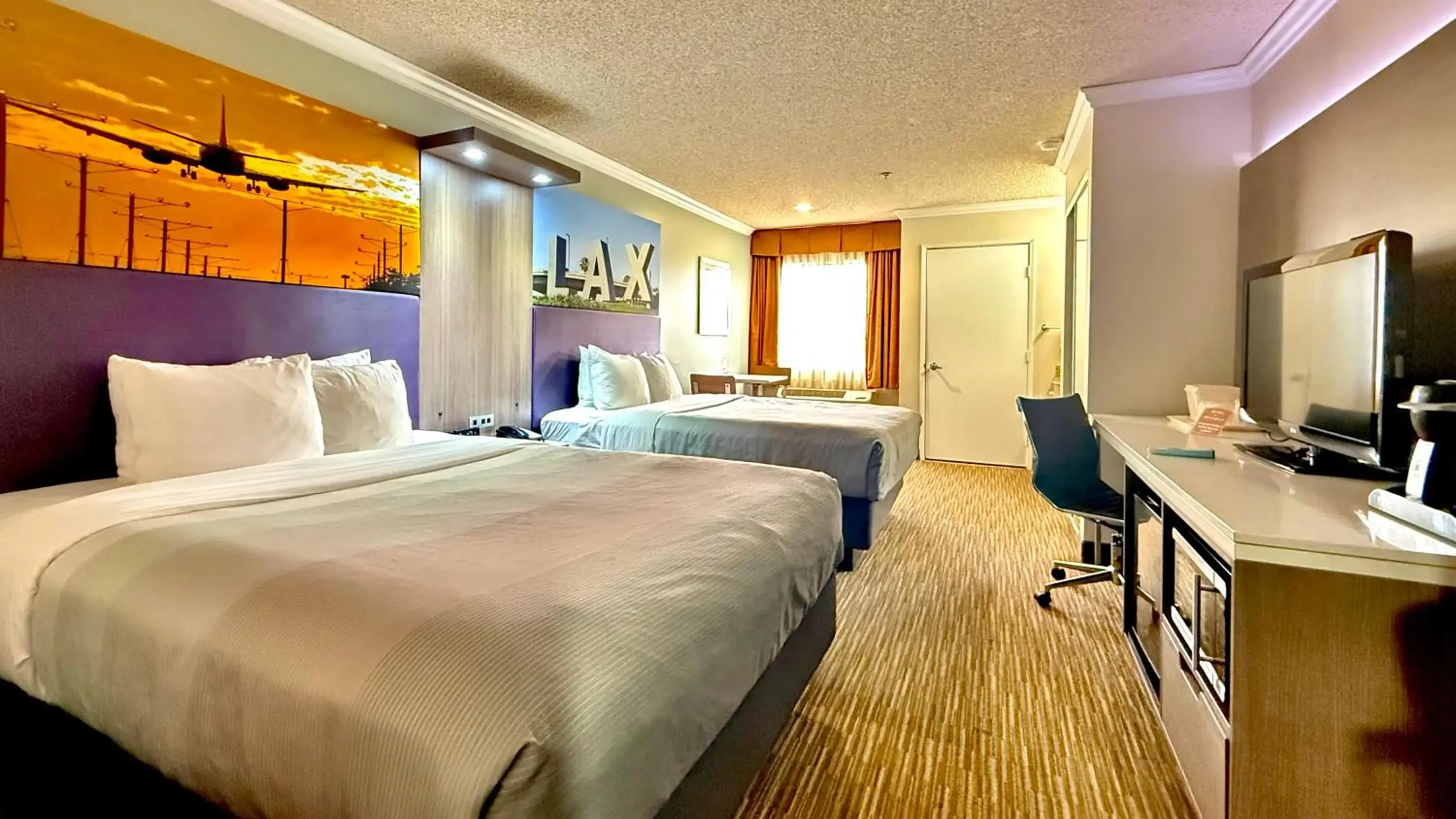 Standard Room, 2 Queen Beds, Non Smoking in Quality Inn & Suites Los Angeles Airport - LAX Standard Room, 2 Queen Beds, Non Smoking in Quality Inn & Suites Los Angeles Airport - LAX