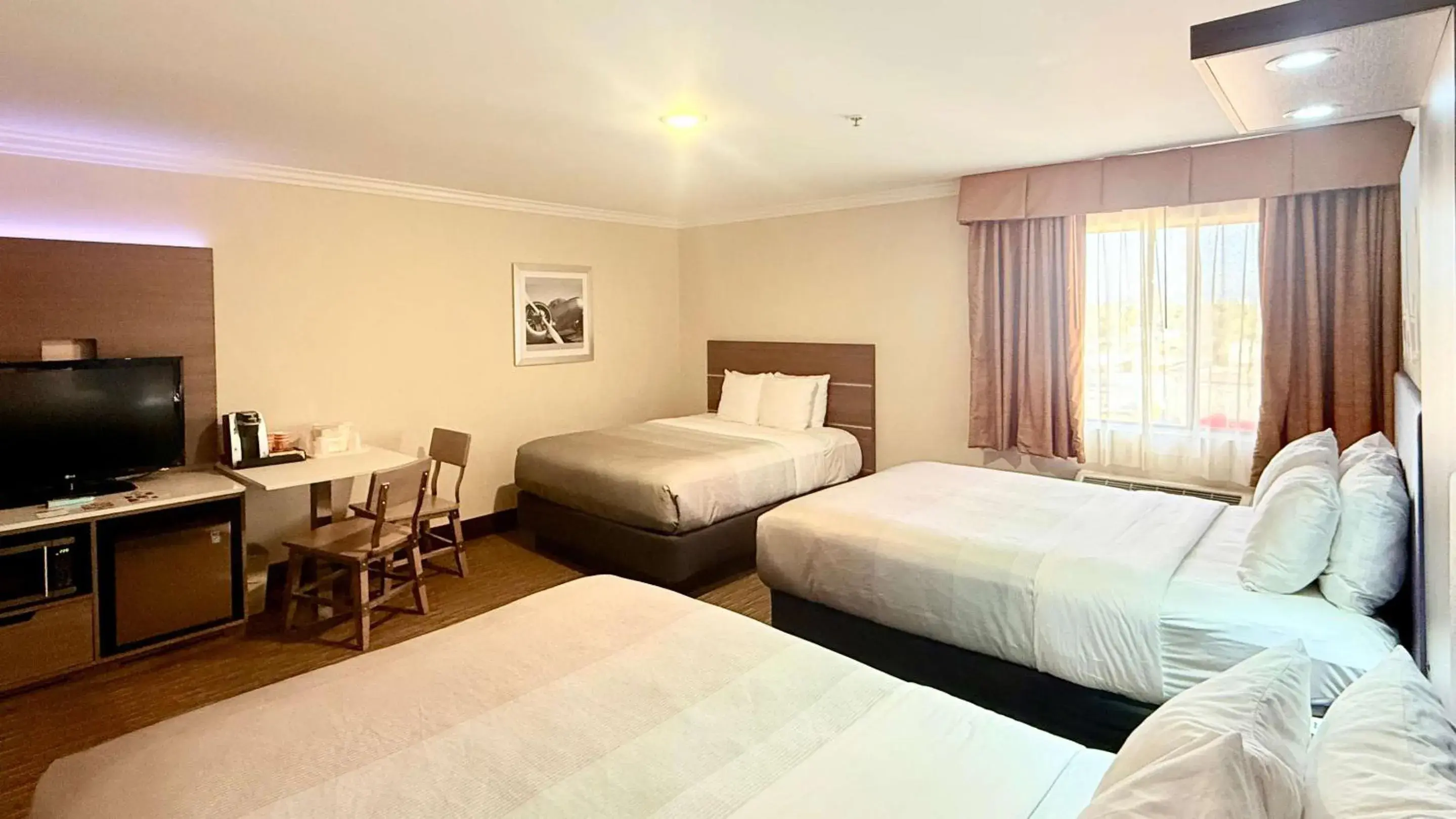 Bedroom, Bed in Quality Inn & Suites Los Angeles Airport - LAX Bedroom, Bed in Quality Inn & Suites Los Angeles Airport - LAX