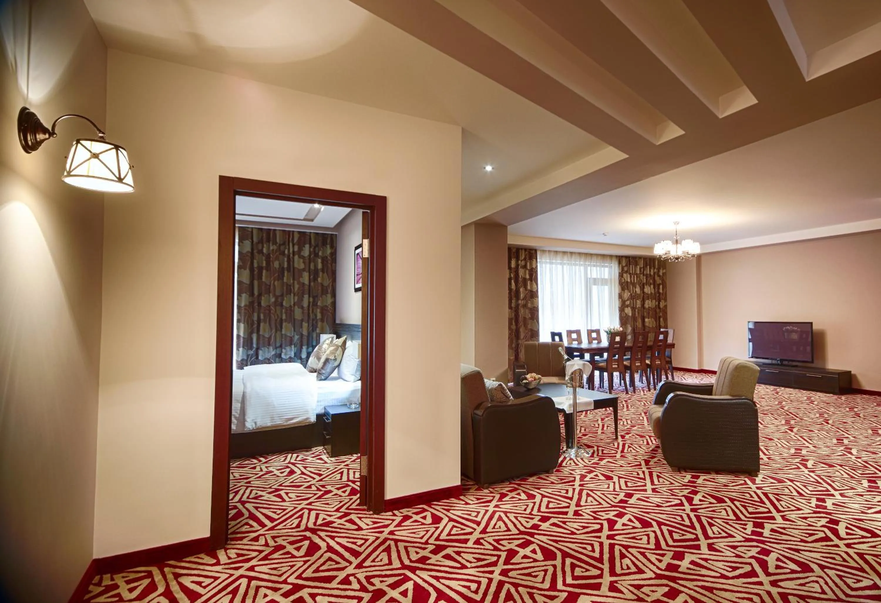 Living room, Bed in Aghveran Ararat Resort Hotel