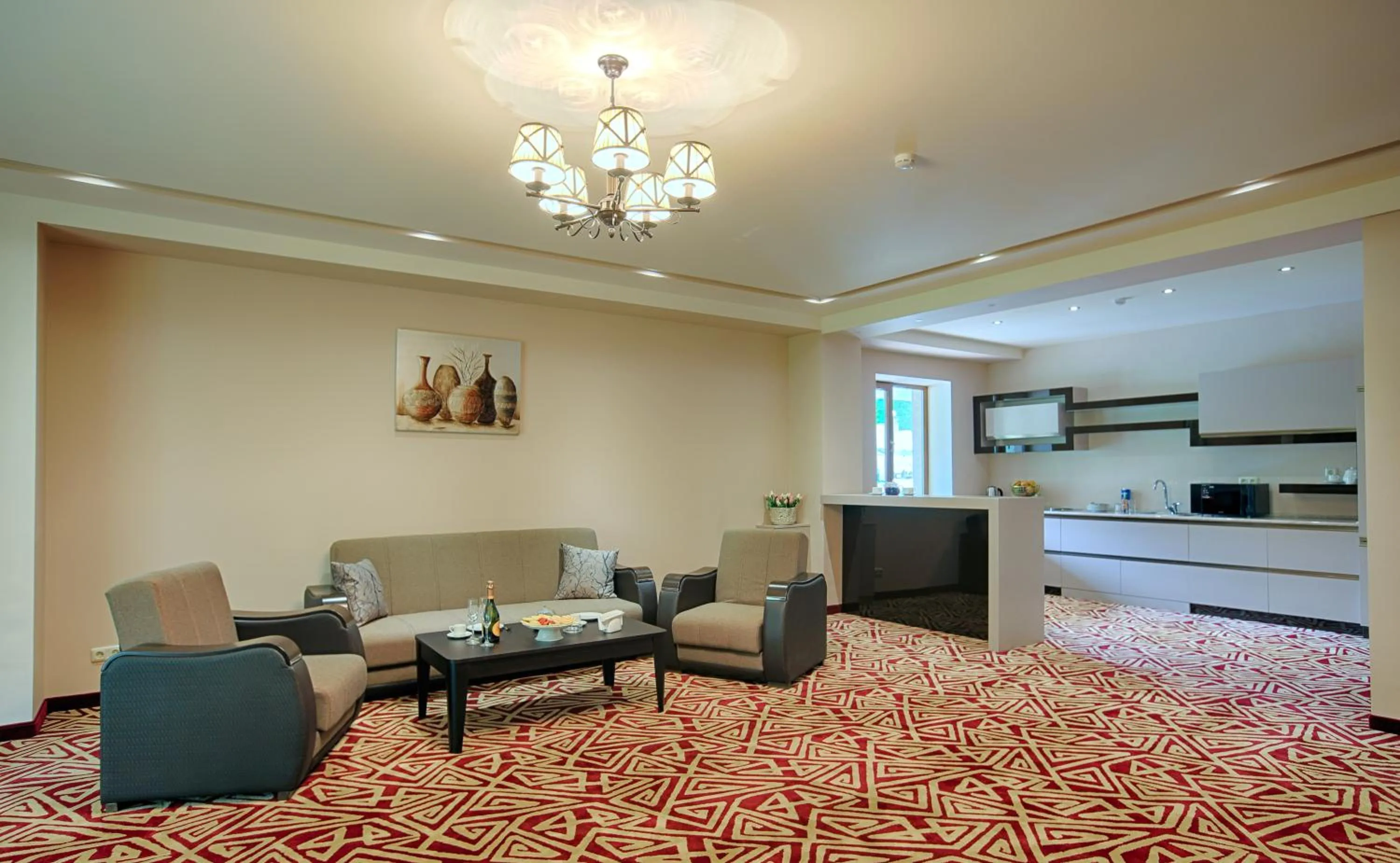 Living room in Aghveran Ararat Resort Hotel