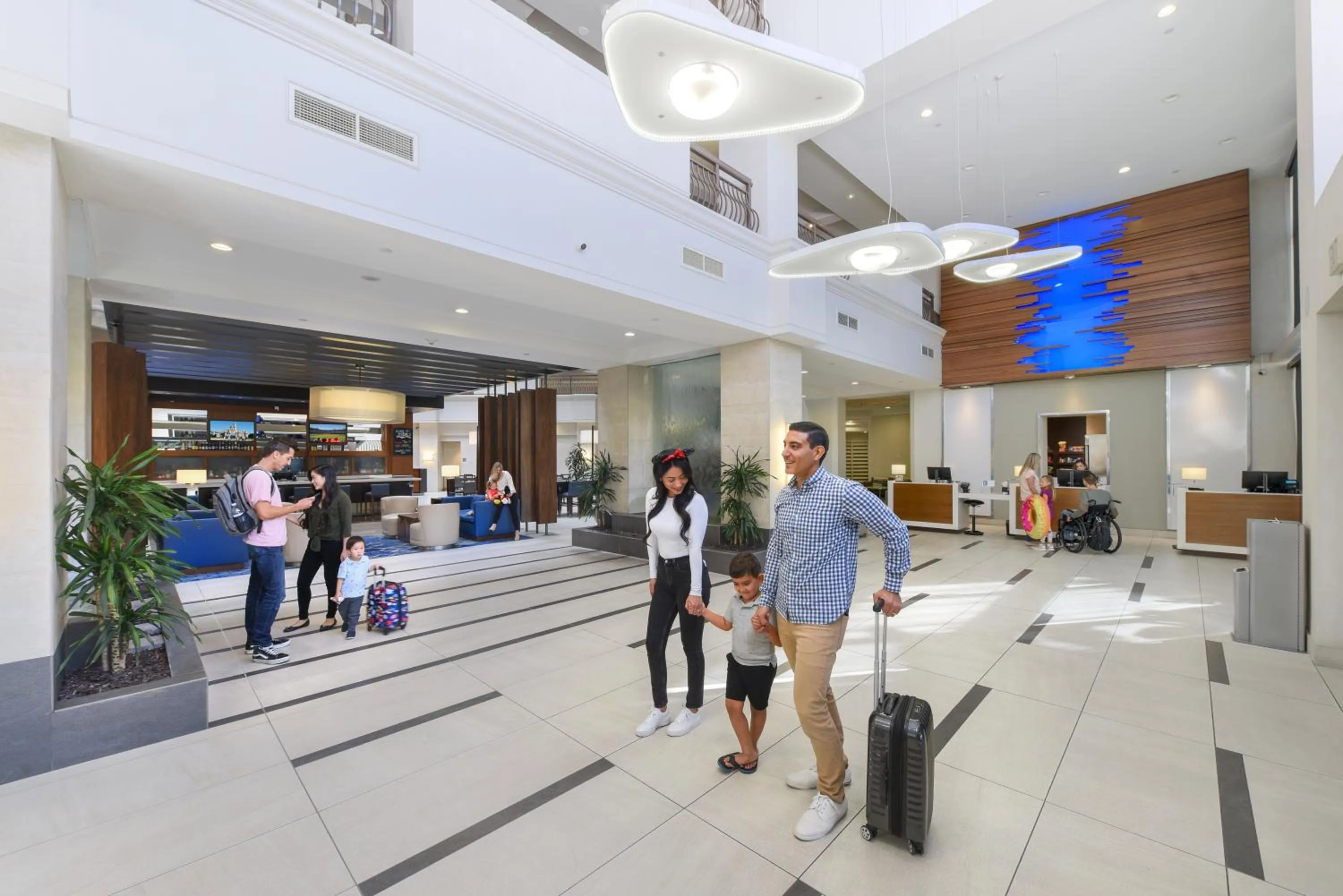 Lobby or reception in Embassy Suites by Hilton Anaheim-Orange