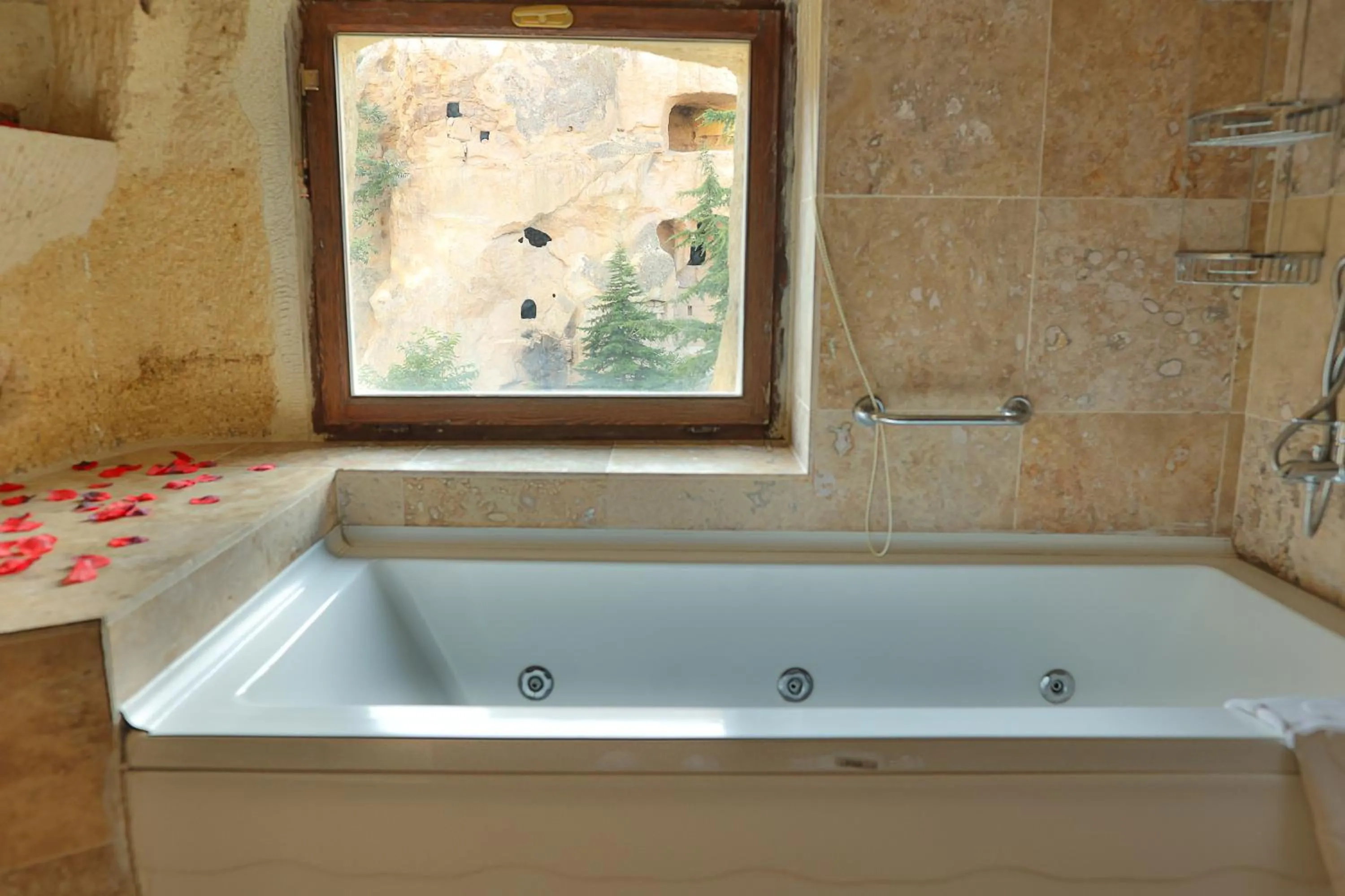 Photo of the whole room in Demisos Caves Hotel