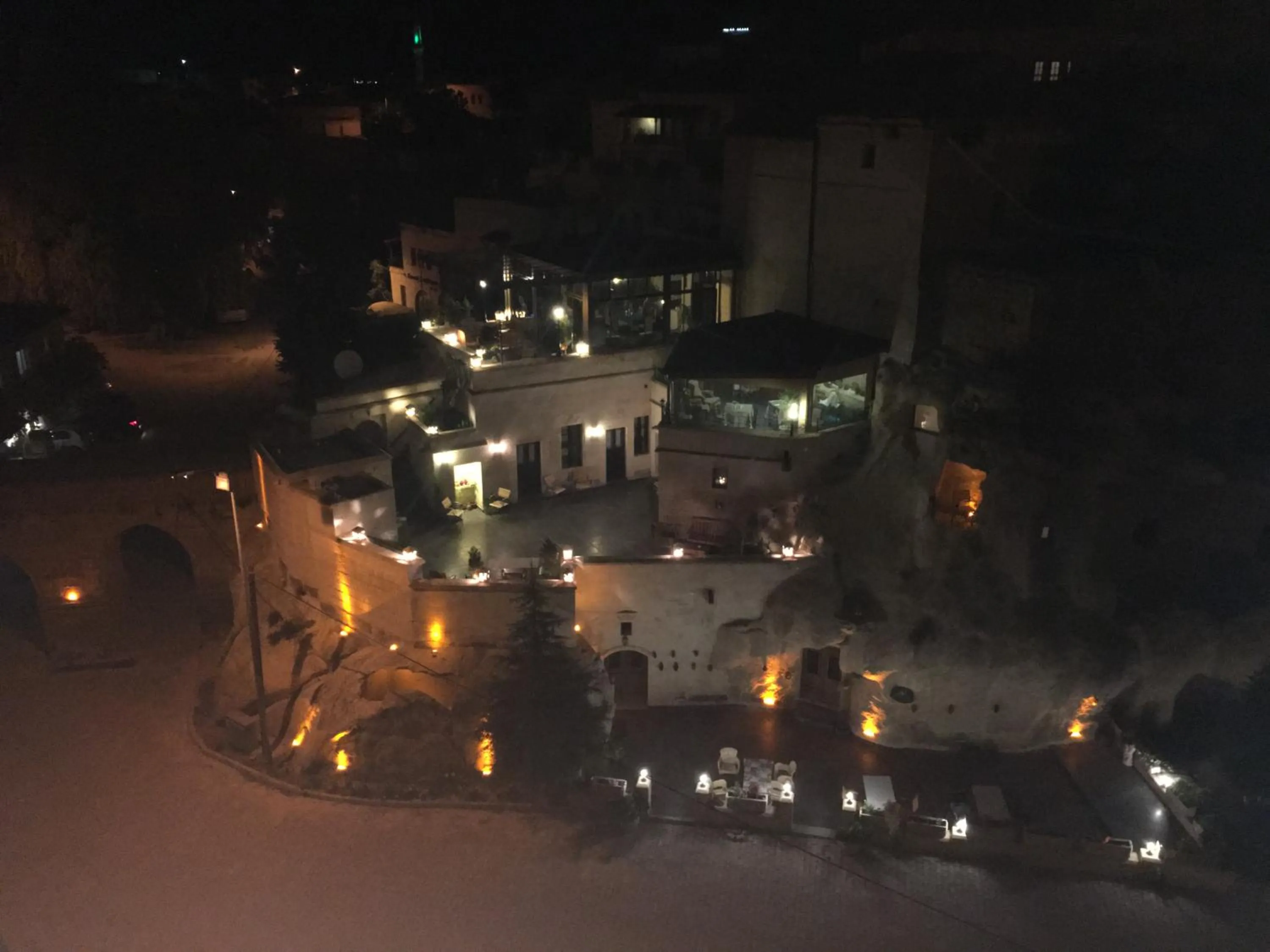 Spring in Demisos Caves Hotel