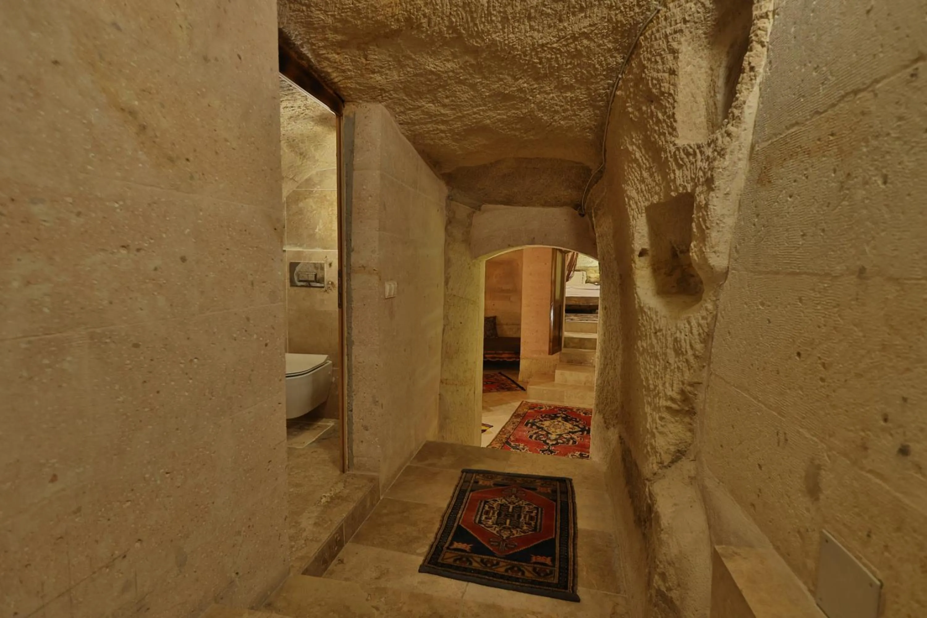 Photo of the whole room in Demisos Caves Hotel