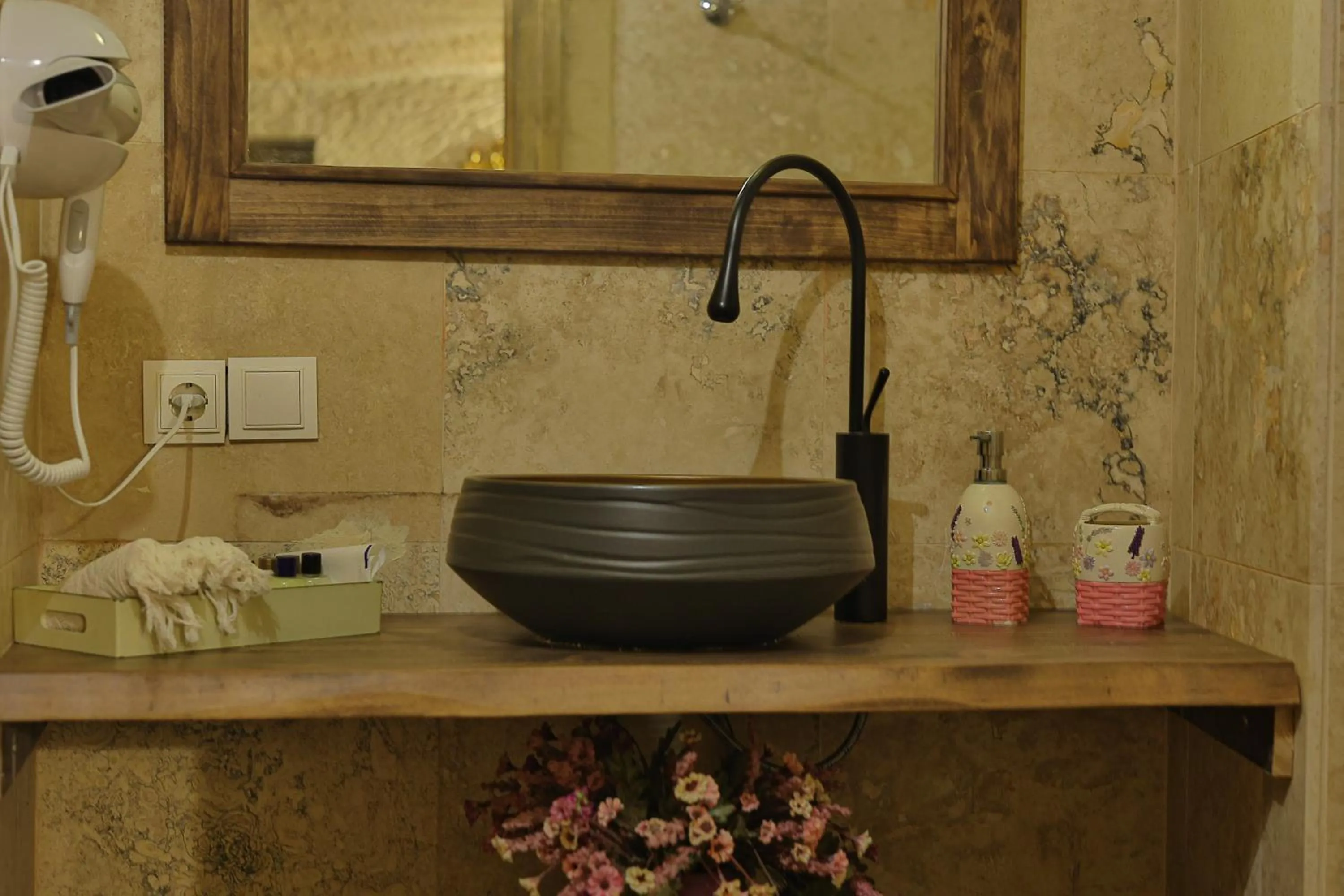 Photo of the whole room in Demisos Caves Hotel