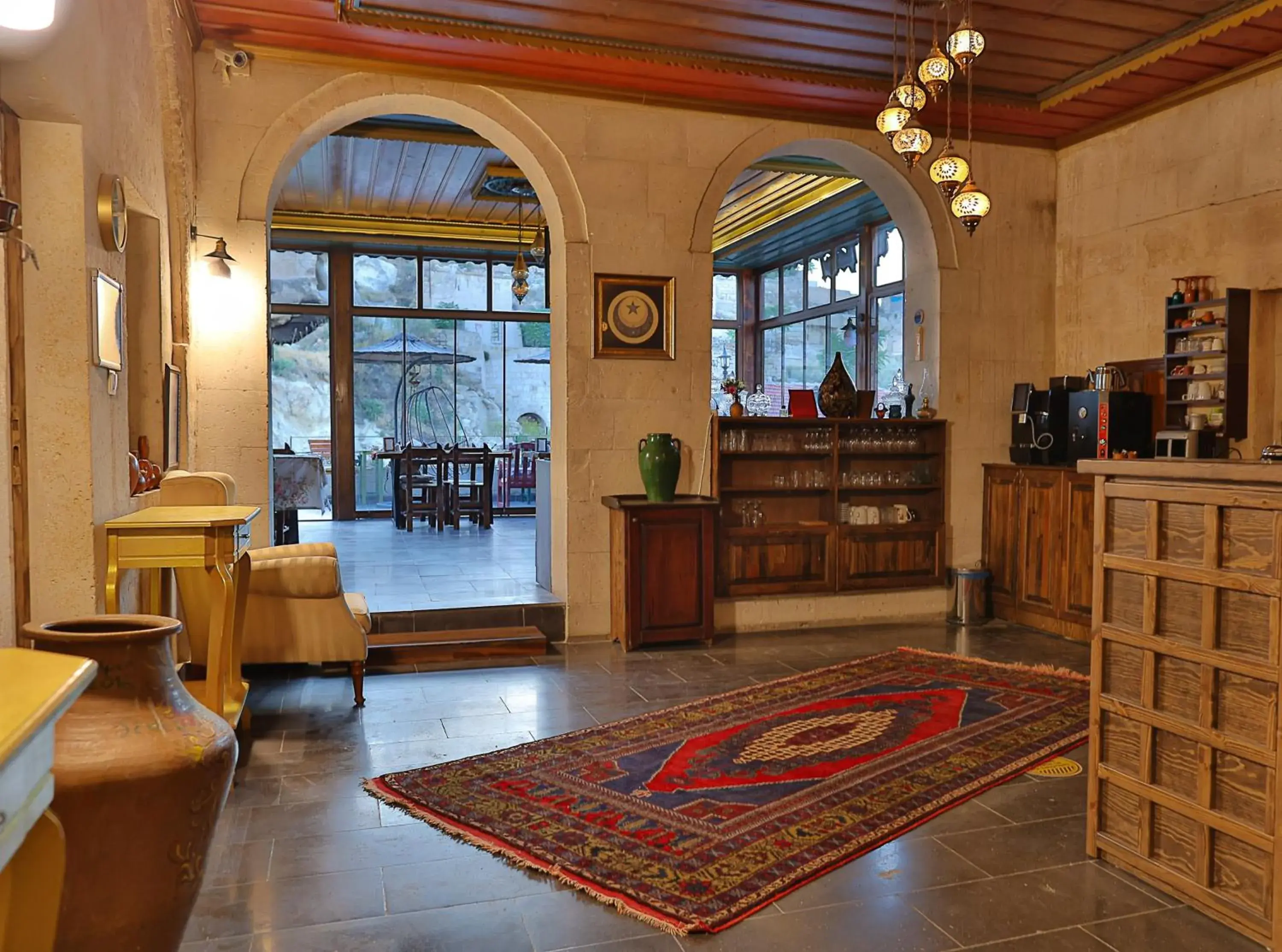 Lobby or reception in Demisos Caves Hotel Lobby or reception in Demisos Caves Hotel