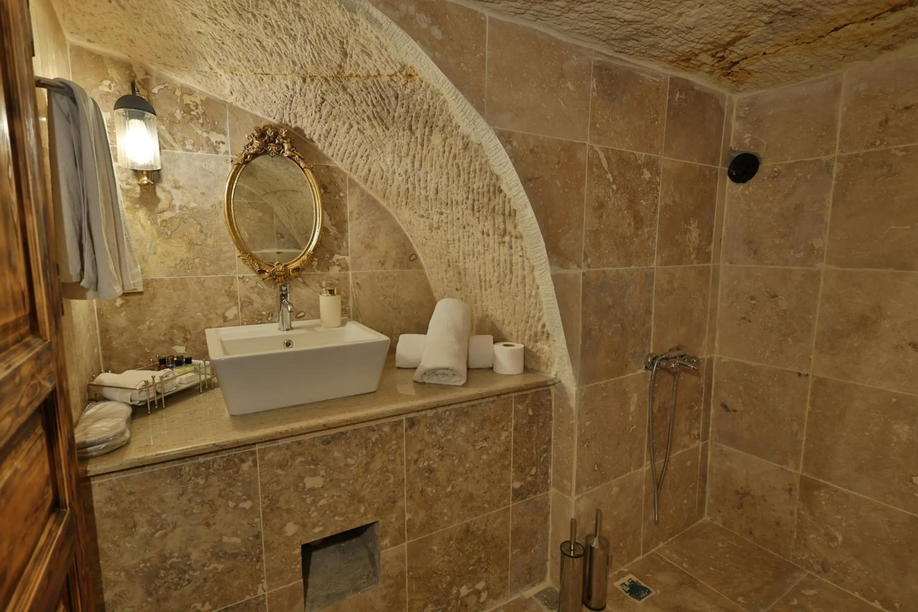 Photo of the whole room in Demisos Caves Hotel