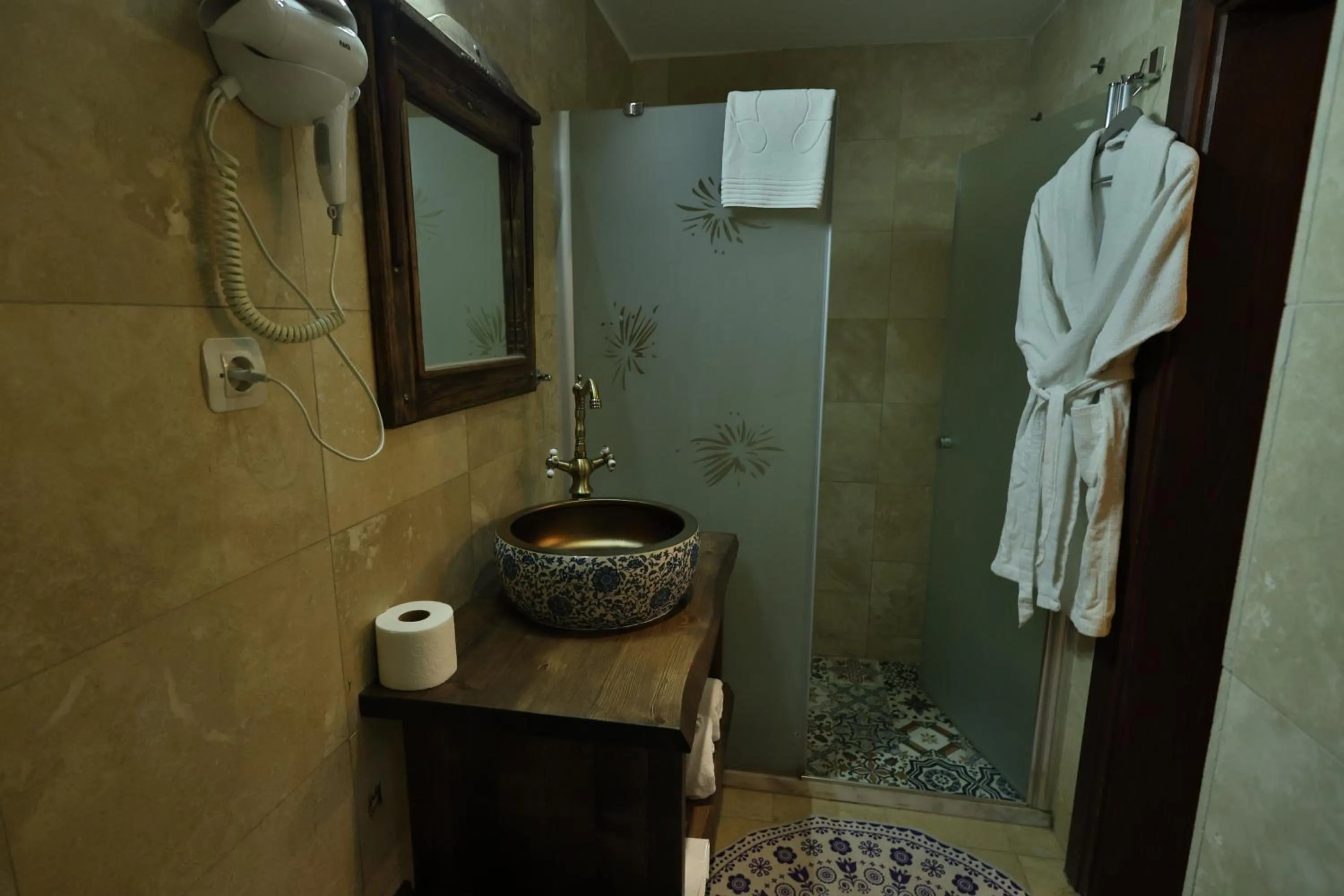 Photo of the whole room in Demisos Caves Hotel