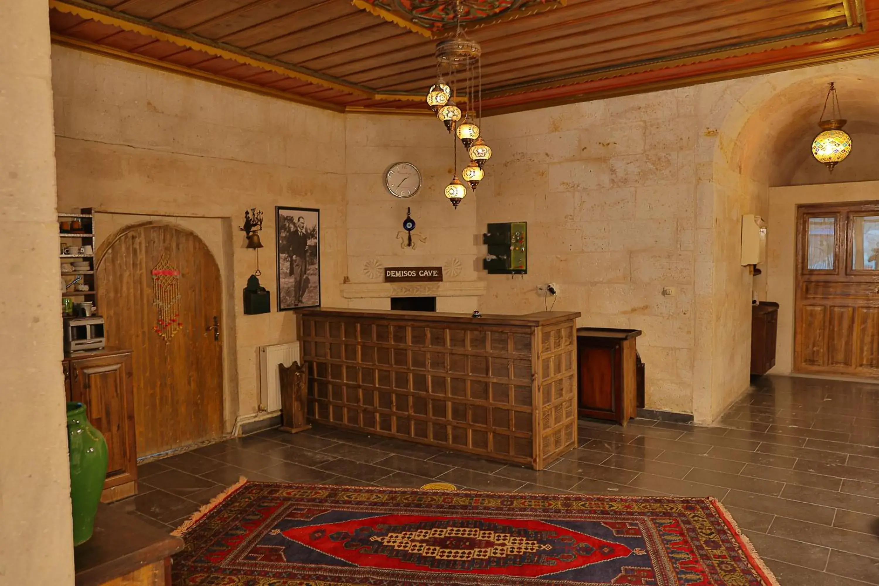 Lobby or reception in Demisos Caves Hotel Lobby or reception in Demisos Caves Hotel