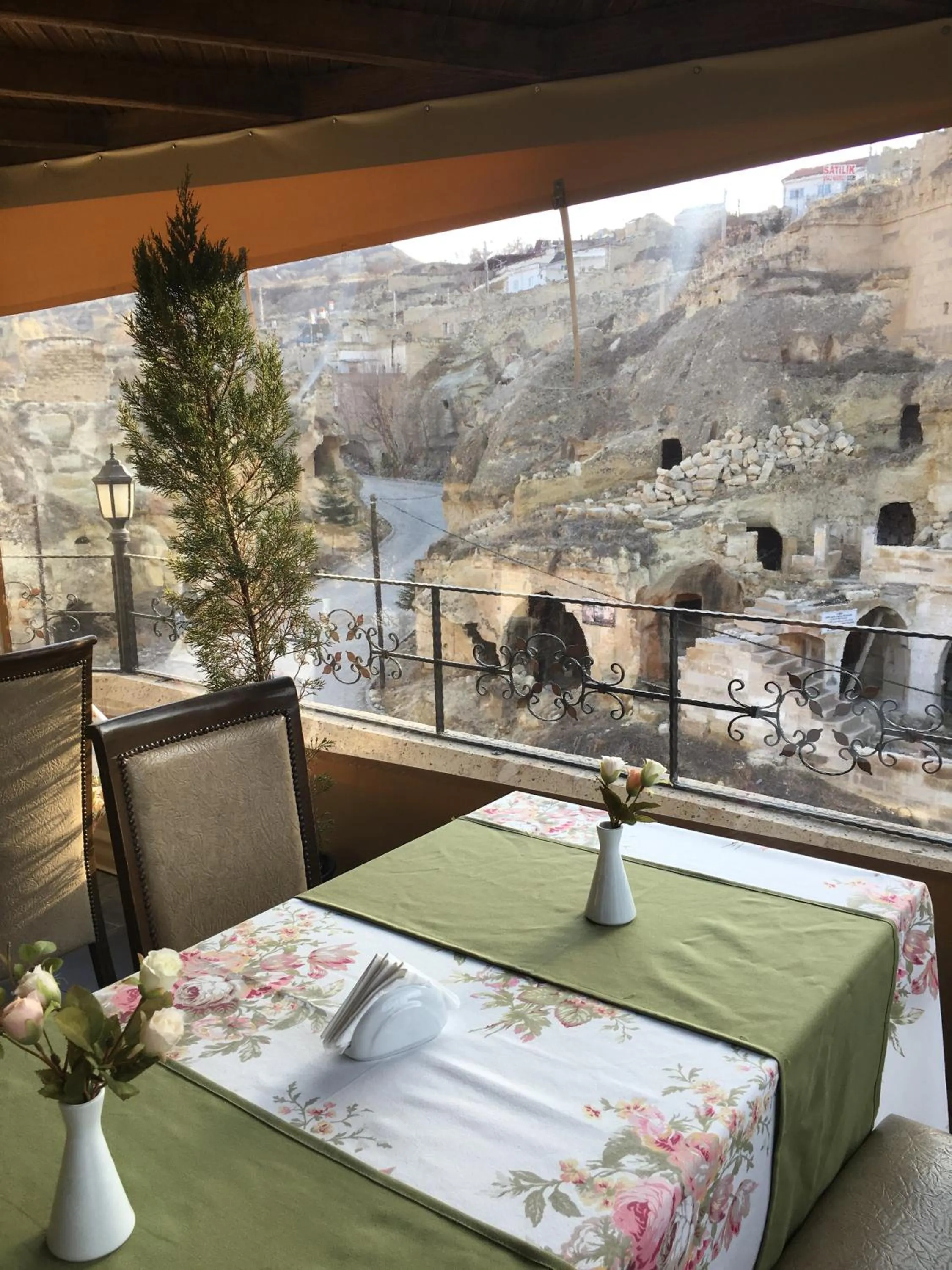 Balcony/Terrace in Demisos Caves Hotel