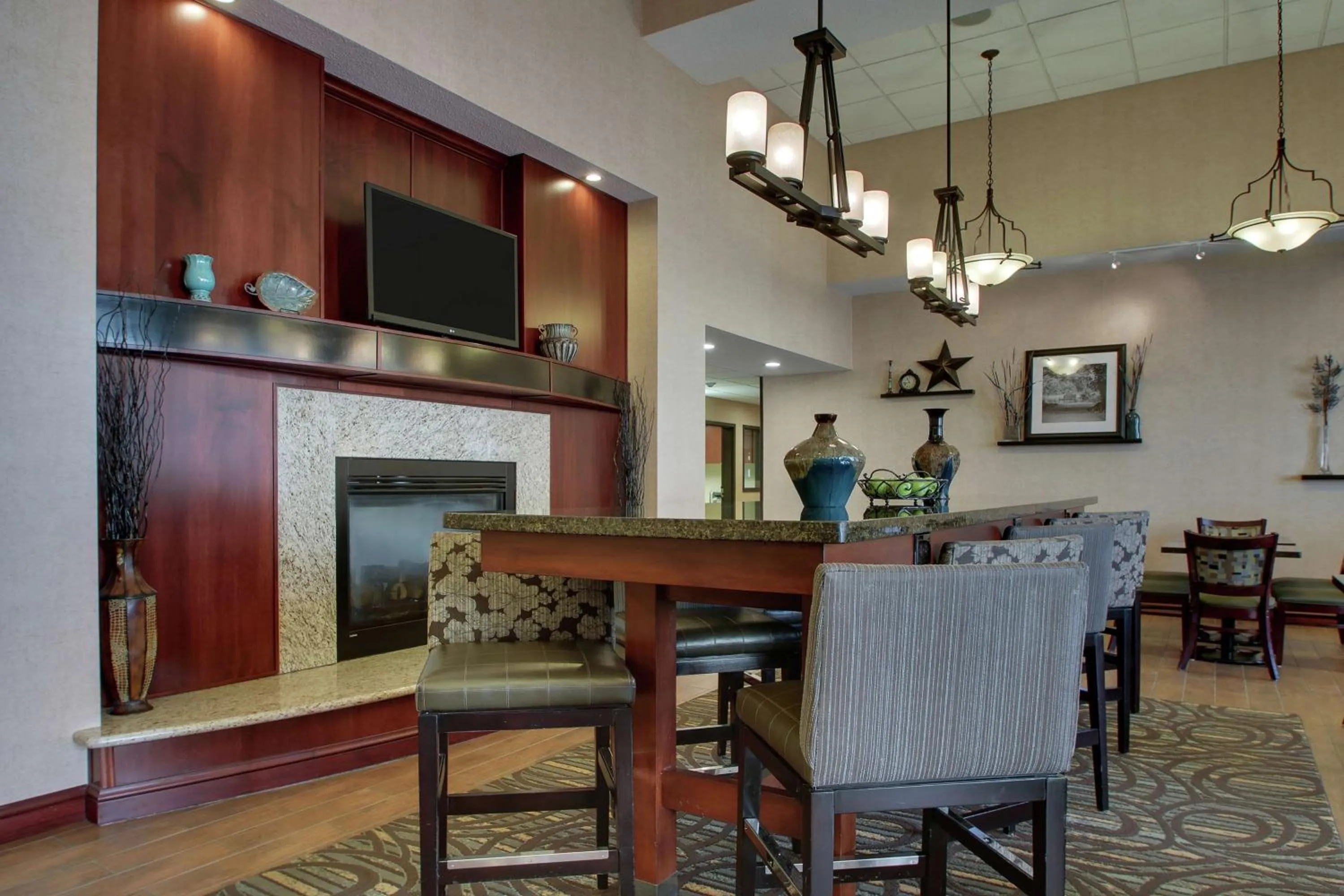 Lobby or reception in Hampton Inn & Suites Denver Littleton