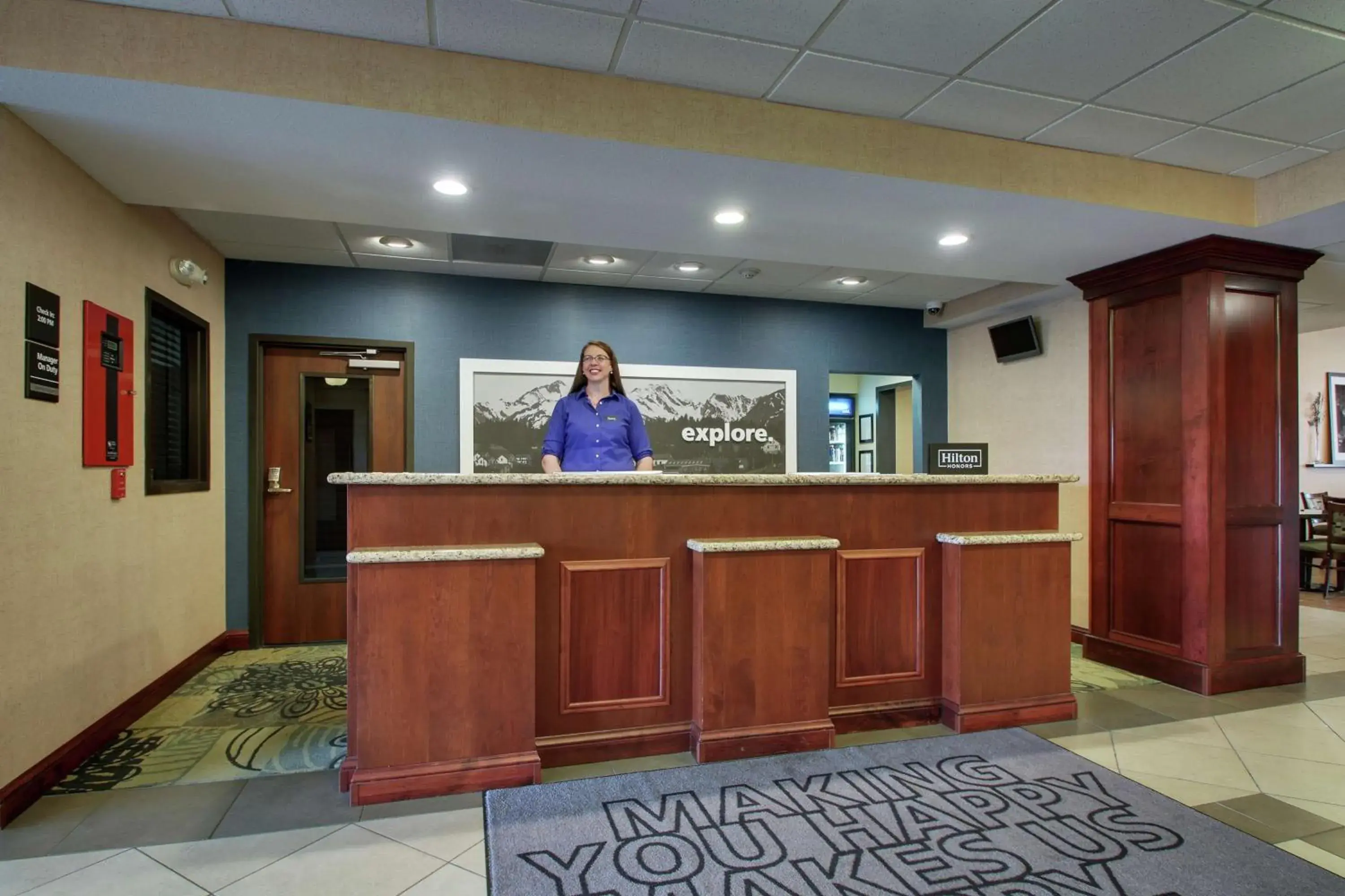 Lobby or reception in Hampton Inn & Suites Denver Littleton Lobby or reception in Hampton Inn & Suites Denver Littleton
