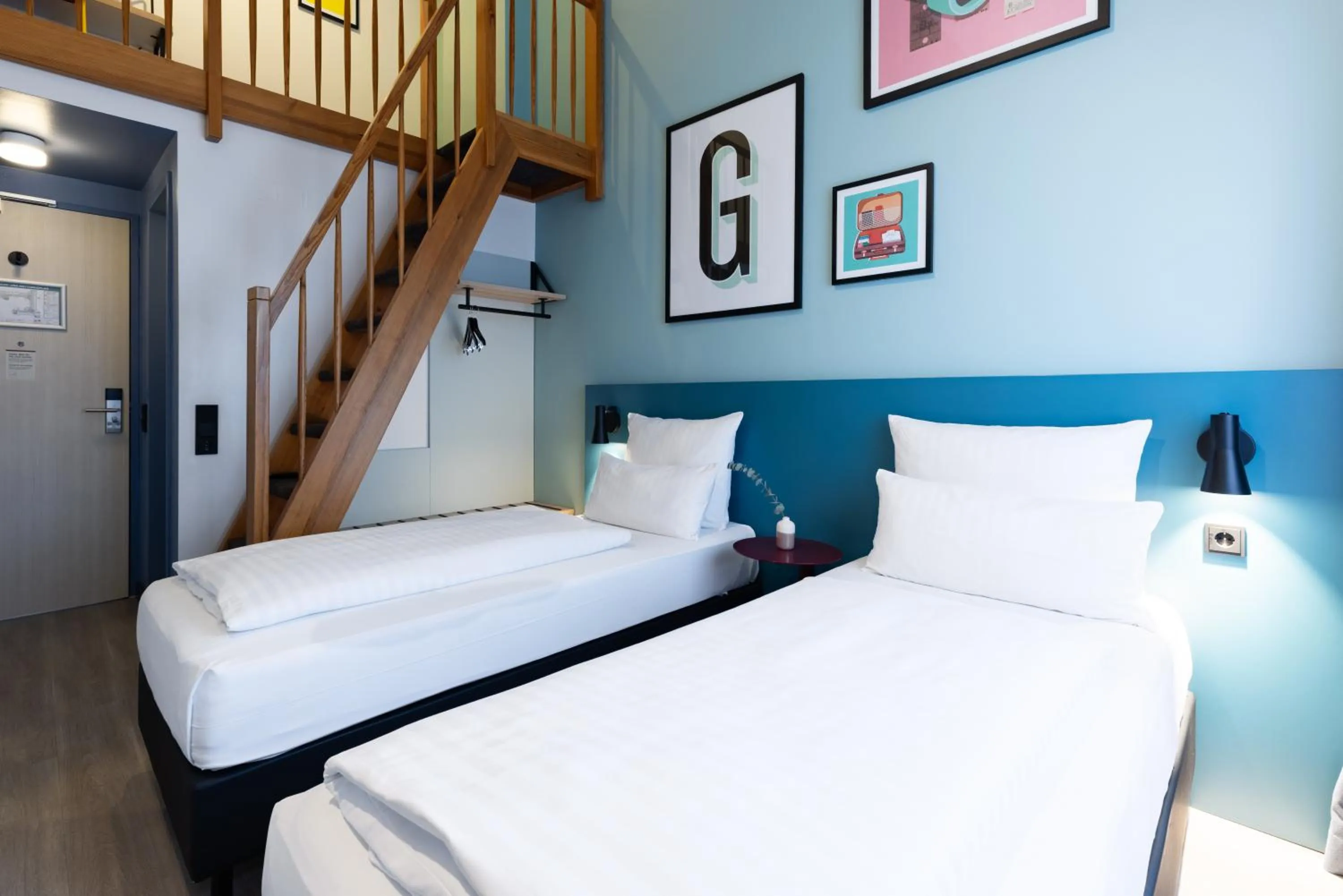 Bed in Garner Hotel Kiel - Akademie