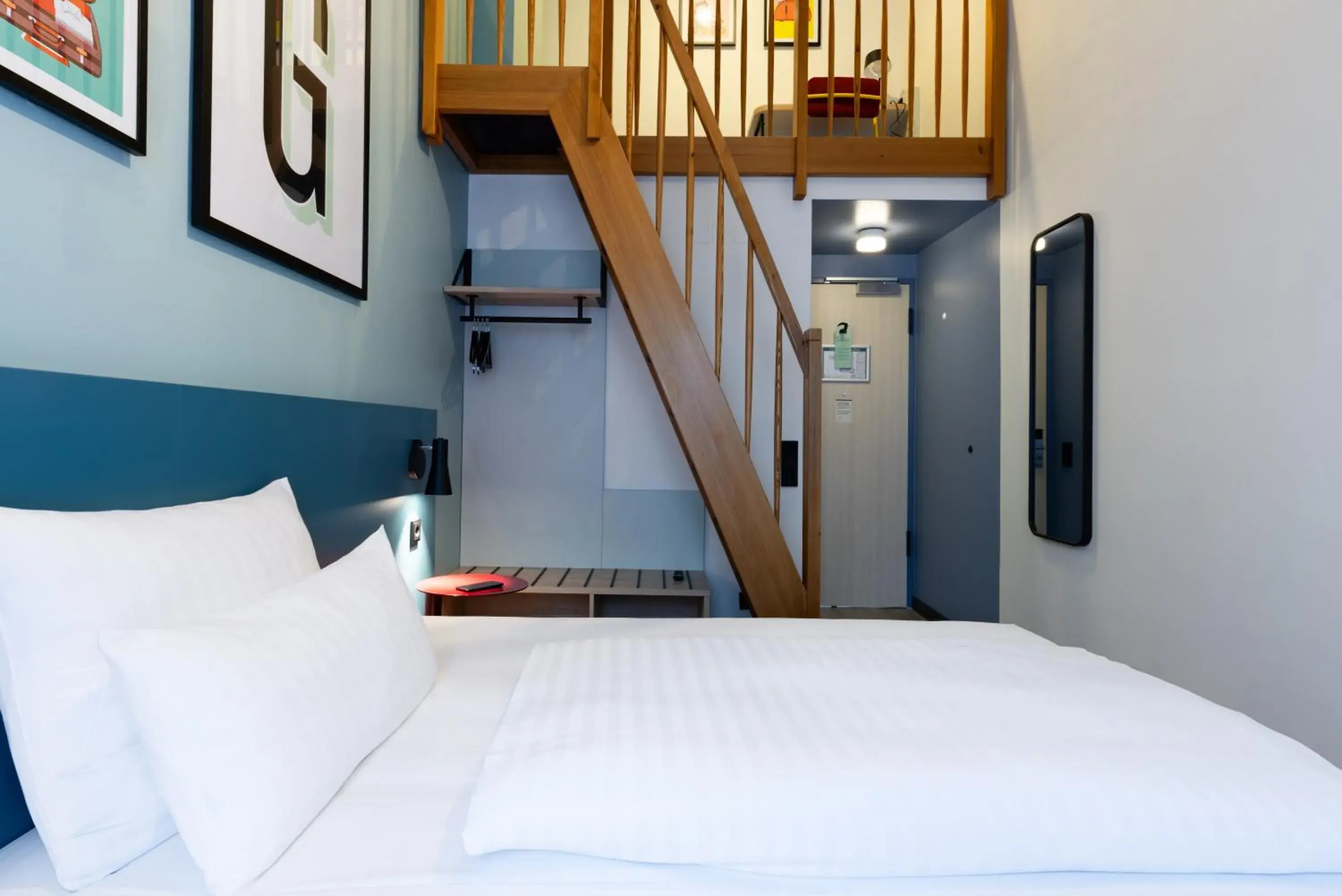 Bed in Garner Hotel Kiel - Akademie Bed in Garner Hotel Kiel - Akademie