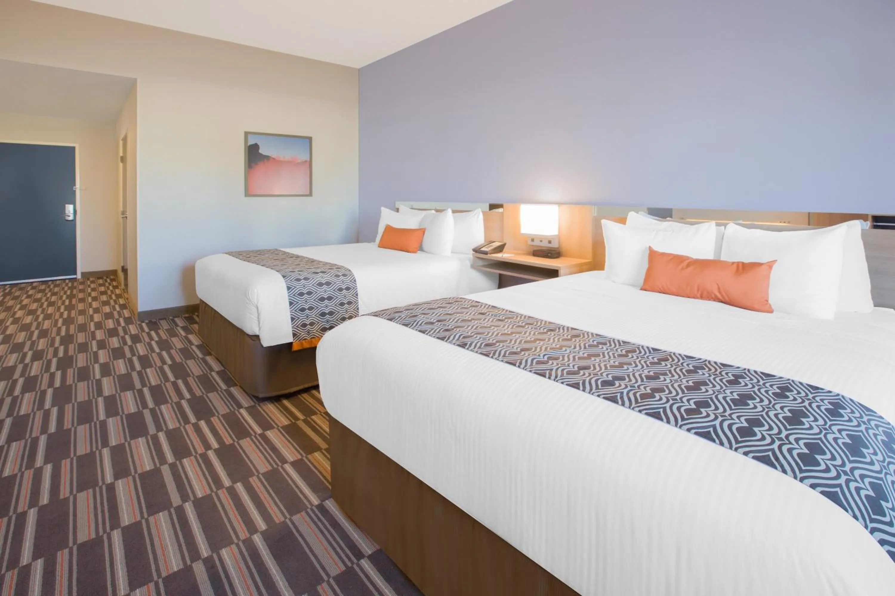 Bedroom, Bed in Microtel Inn & Suites by Wyndham Cuauhtemoc Campos Menonitas